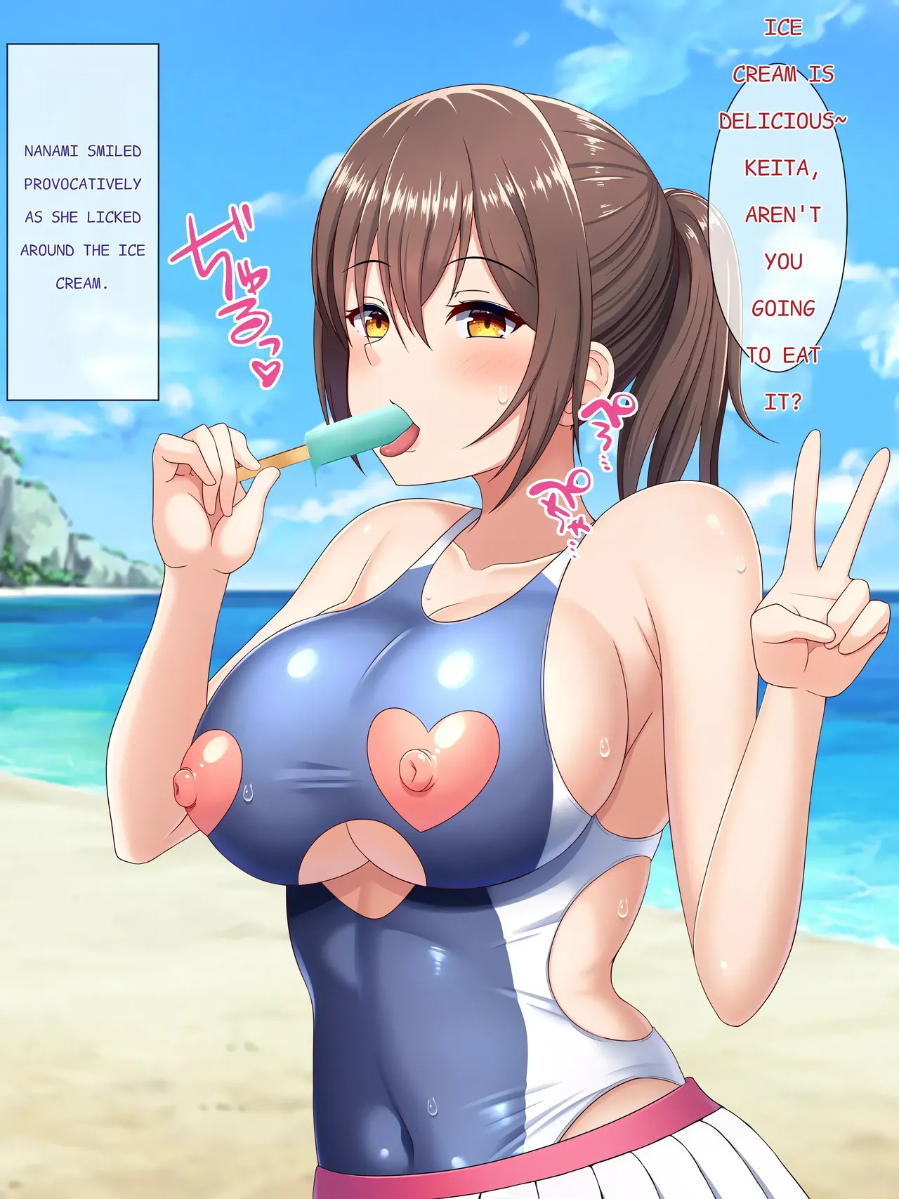 As punishment, she became the swimming club's sex relief officer for the summer holidays ~Reward: Summer Training Camp Edition~ - Page 145
