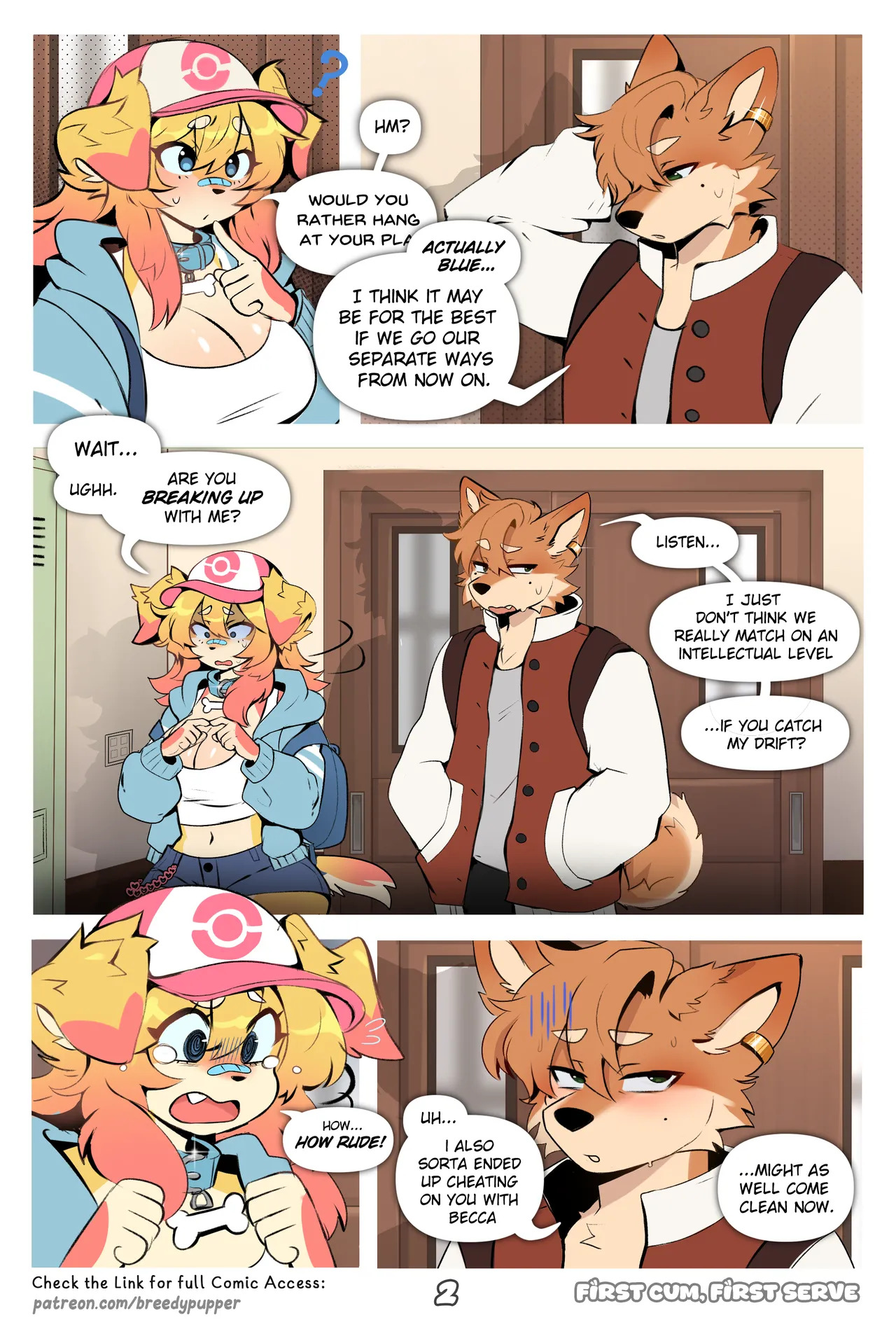 [Breedypupper] First Cum, First Serve! (Ongoing) - Page 13