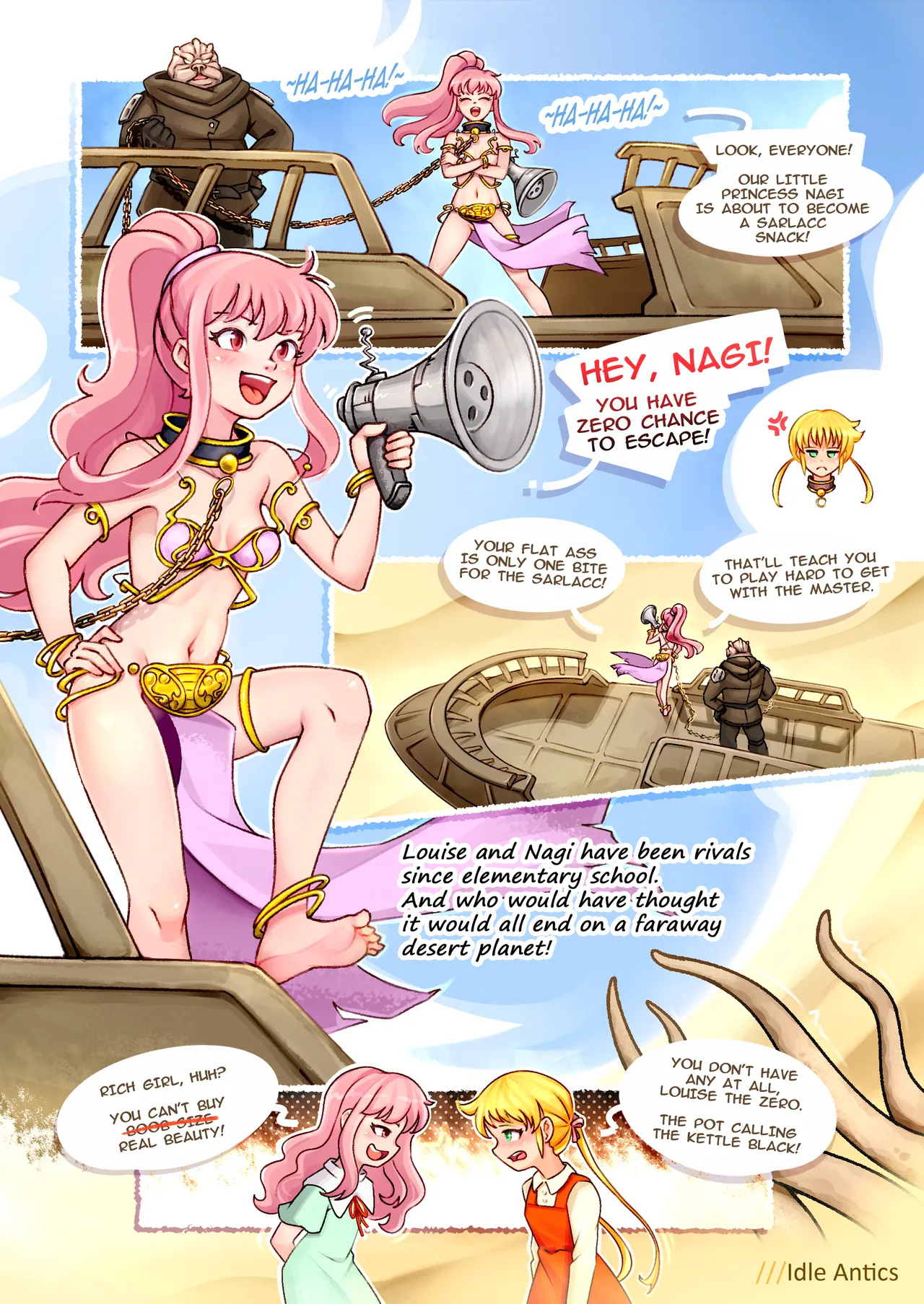 [Idle Antics] Nagi's HARDEST BATTLE (Various) [English] [Ongoing] - Page 12