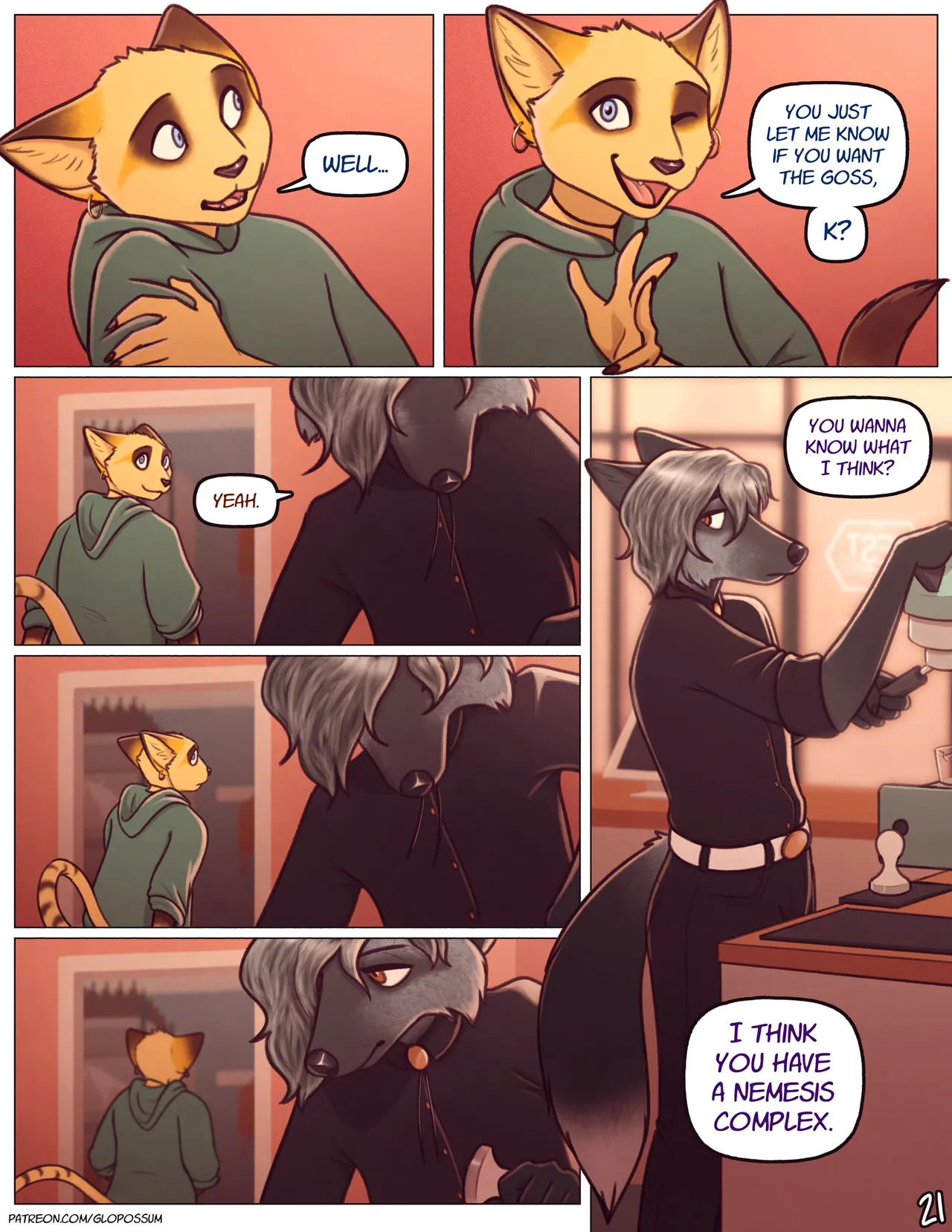 [Glopossum] The Common Grounds - Page 22