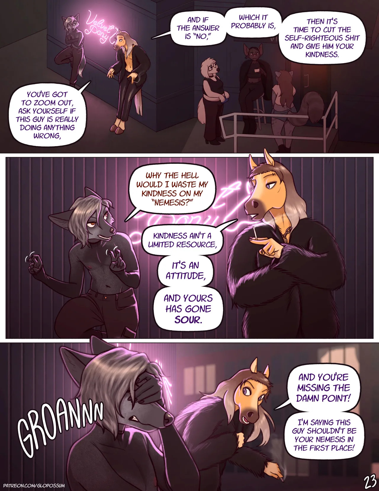 [Glopossum] The Common Grounds - Page 24