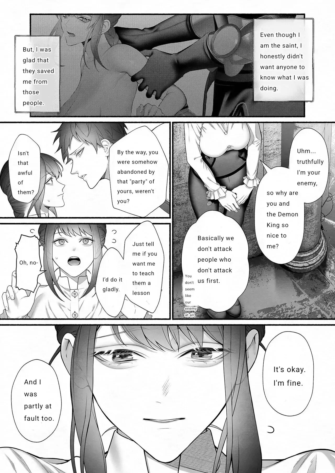 [OVERKILL (Bita)] It Was the Demon Lord Who Saved the Saint From the Heroes' Party - Page 20