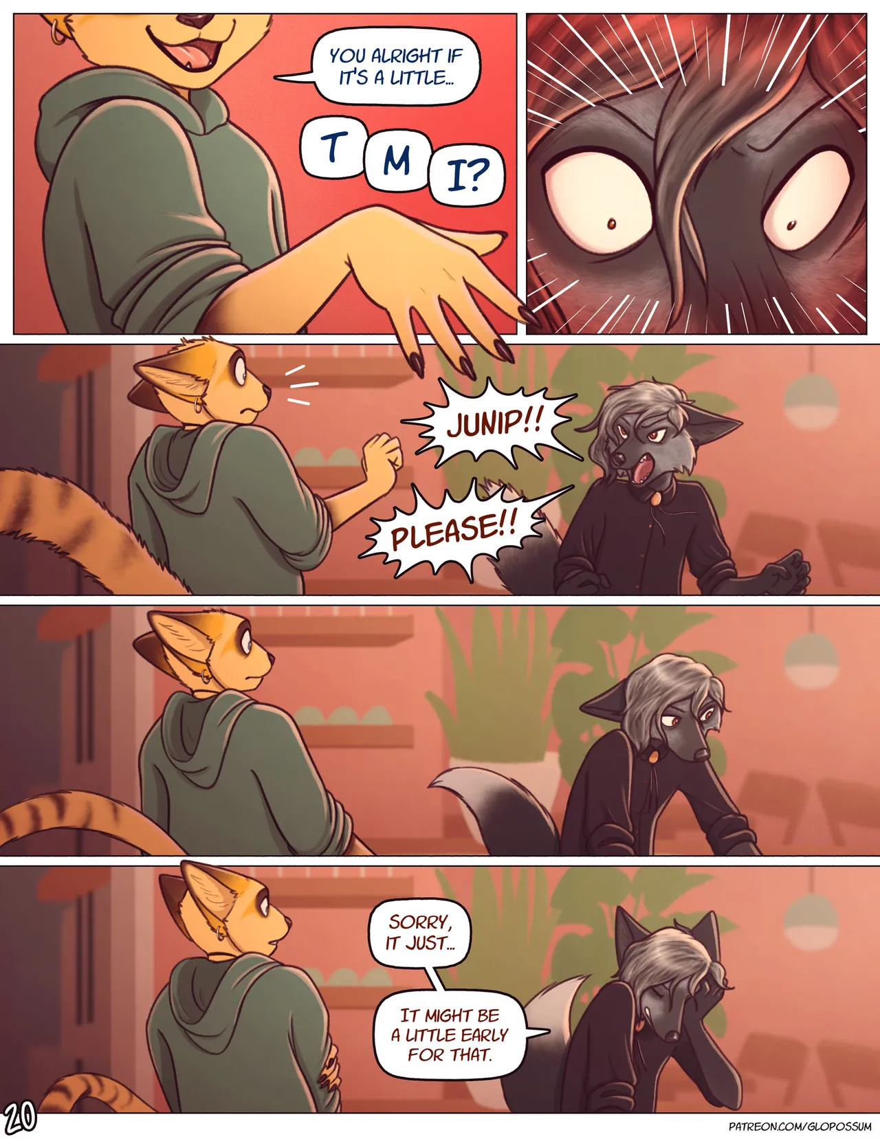 [Glopossum] The Common Grounds - Page 21