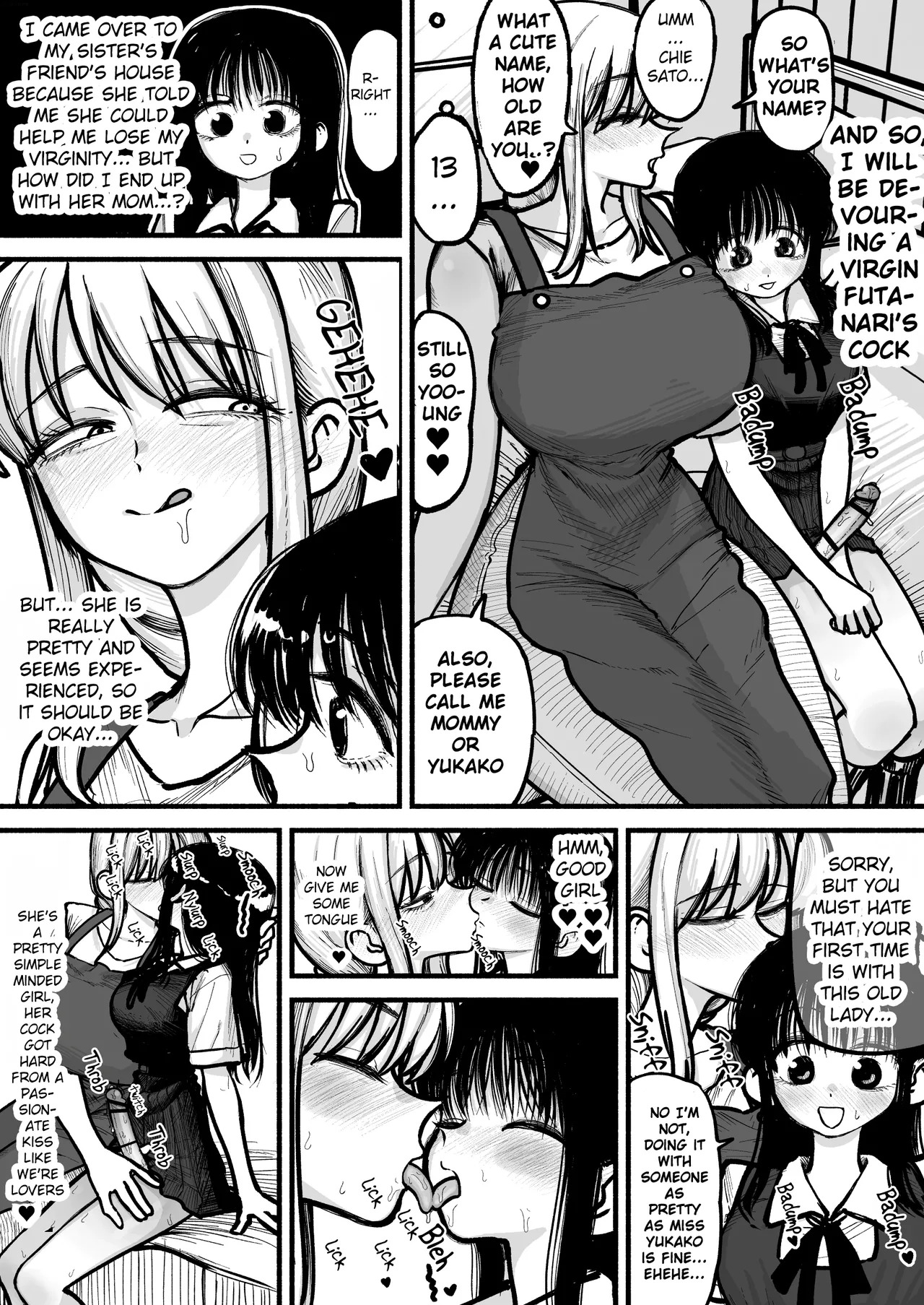 [Agagaga] A mother who's hobby is to have sex with her daughter's Futanari Friends ♥[English] - Page 22