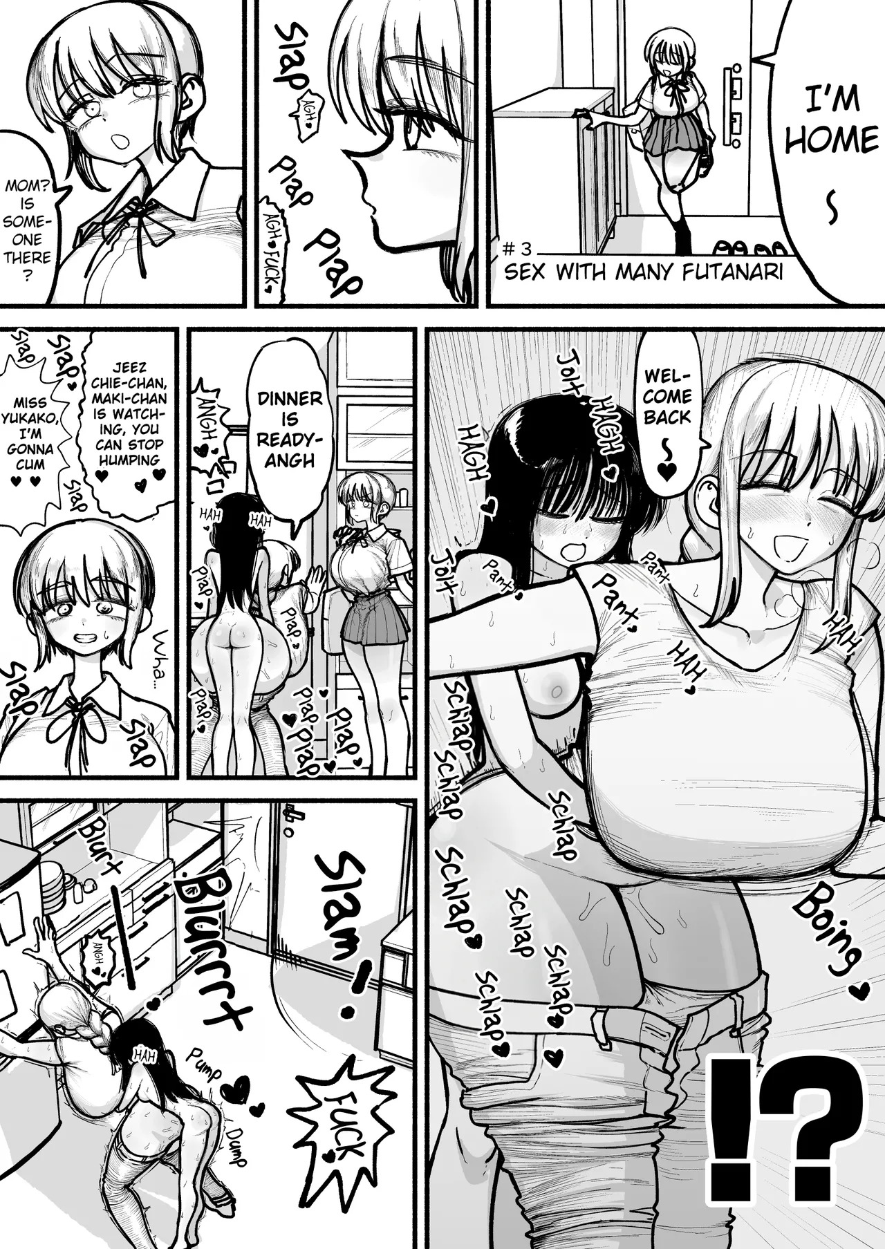 [Agagaga] A mother who's hobby is to have sex with her daughter's Futanari Friends ♥[English] - Page 47