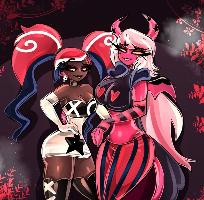 [Bitter] Velvette x Verosika (Hazbin Hotel // Helluva Boss)