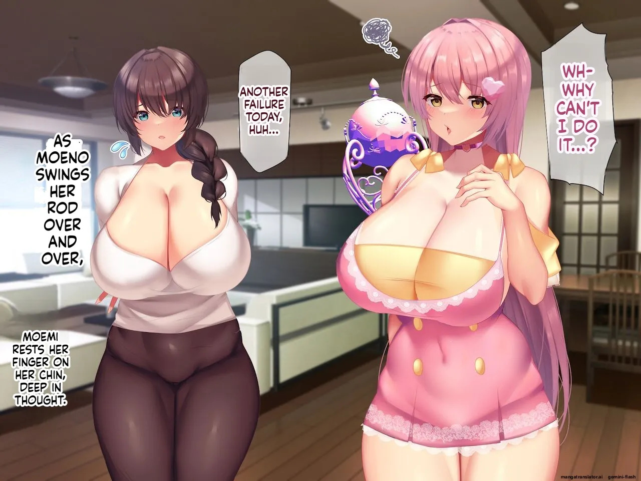 [Oyakodon (Sadagorou)] With a Massive, Rock-Hard Cock—Bigger Than Her Husband's—She Gets Thoroughly and Sloppily Ravaged: Moemi, the Ex-Magical Girl, Now a Horny-Bodied Wife Trying to Conceive... + Bonus Content (1/4) - Page 16