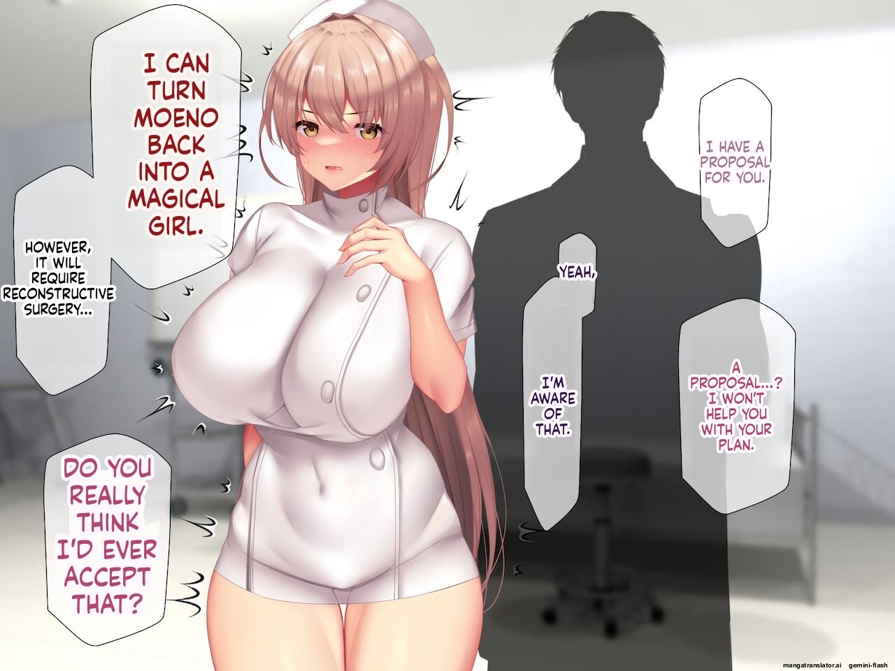 [Oyakodon (Sadagorou)] With a Massive, Rock-Hard Cock—Bigger Than Her Husband's—She Gets Thoroughly and Sloppily Ravaged: Moemi, the Ex-Magical Girl, Now a Horny-Bodied Wife Trying to Conceive... + Bonus Content (1/4) - Page 211