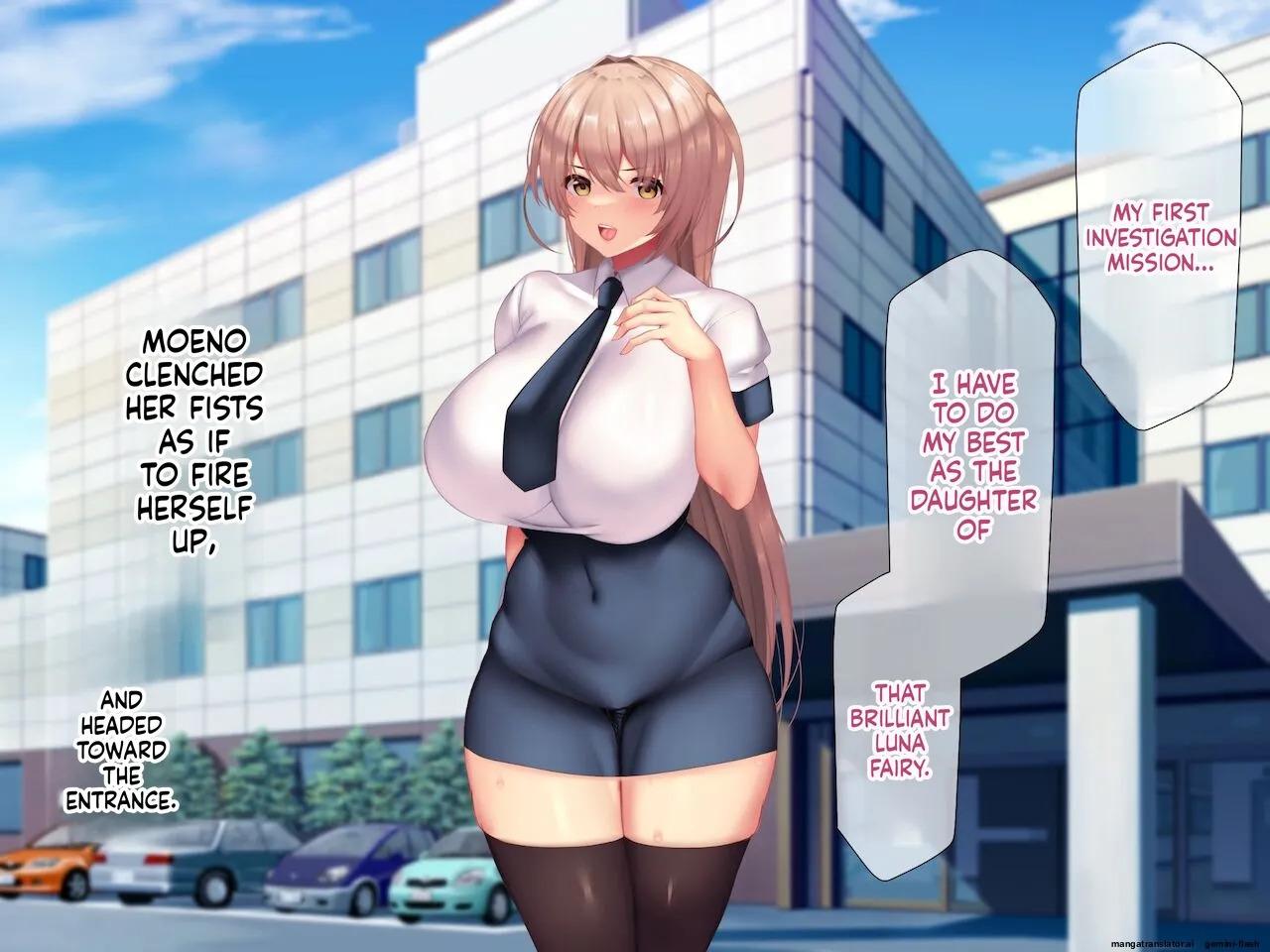 [Oyakodon (Sadagorou)] With a Massive, Rock-Hard Cock—Bigger Than Her Husband's—She Gets Thoroughly and Sloppily Ravaged: Moemi, the Ex-Magical Girl, Now a Horny-Bodied Wife Trying to Conceive... + Bonus Content (1/4) - Page 26