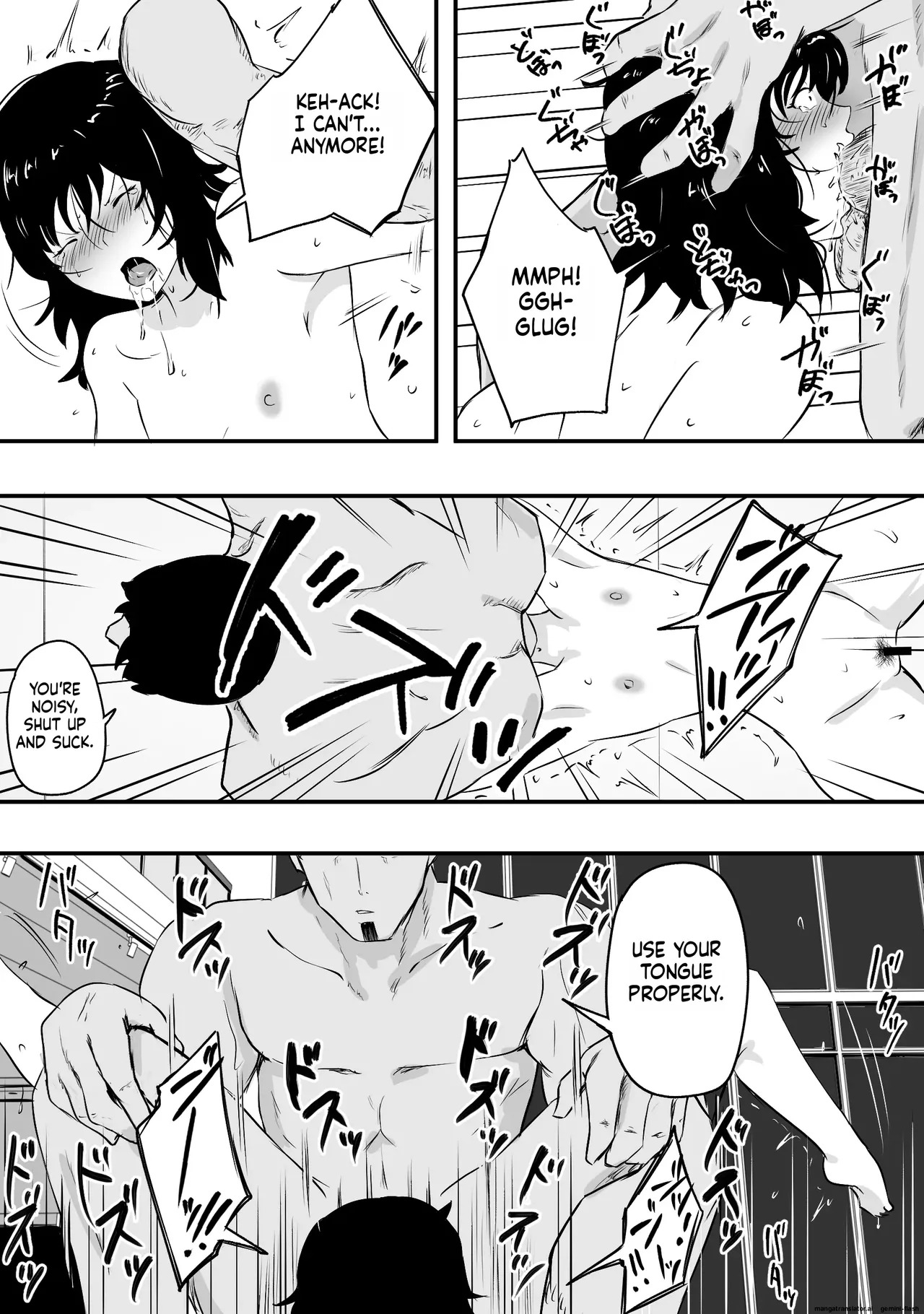 Mama-san—the ace of the volleyball team—has her life ruined by a jock's cock. - Page 34