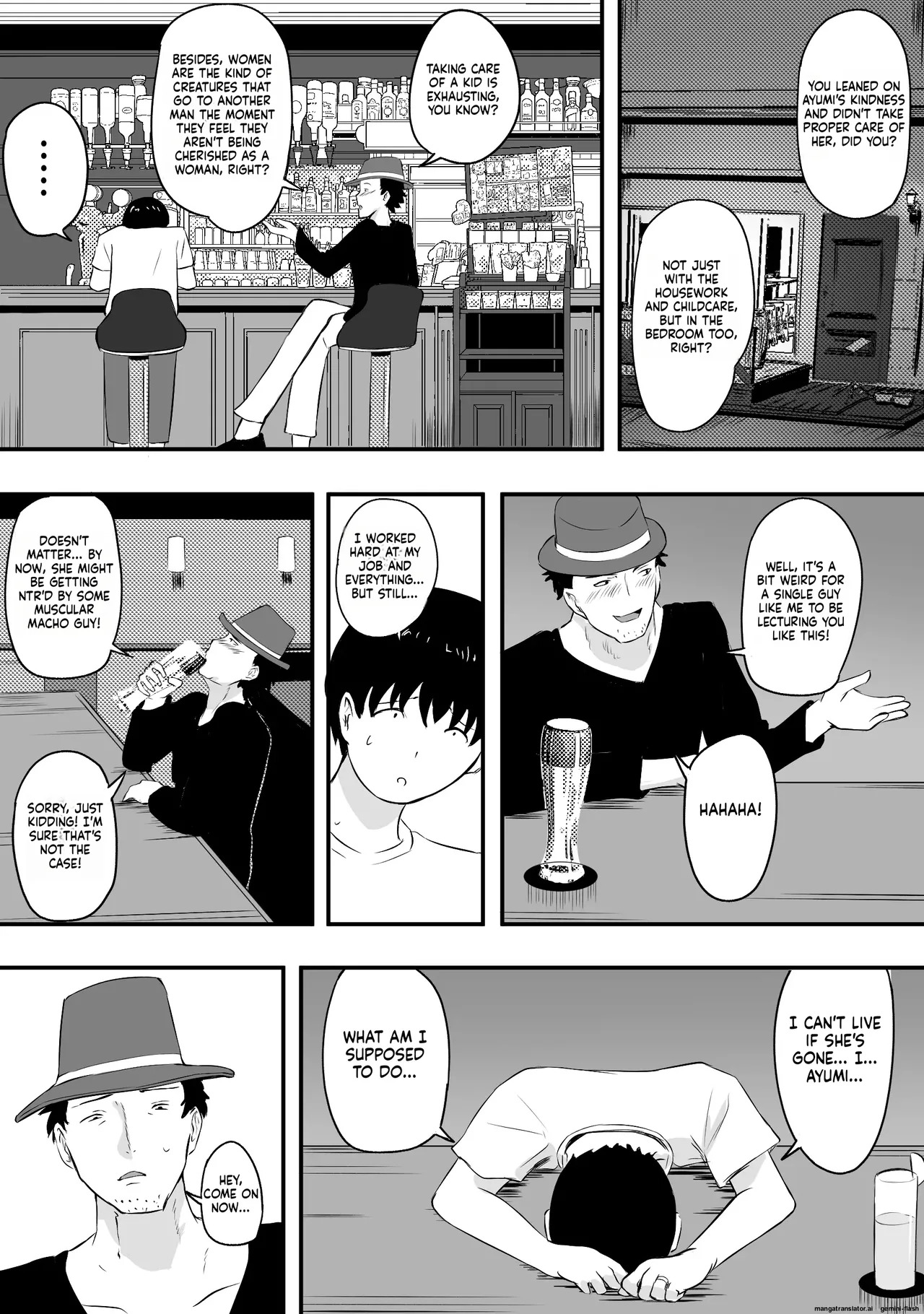 Mama-san—the ace of the volleyball team—has her life ruined by a jock's cock. - Page 39