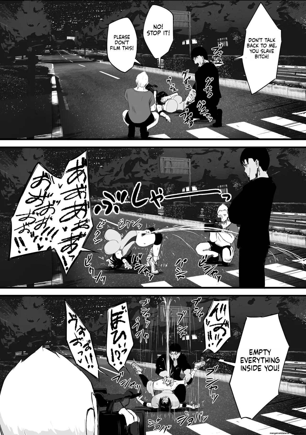 Mama-san—the ace of the volleyball team—has her life ruined by a jock's cock. - Page 43