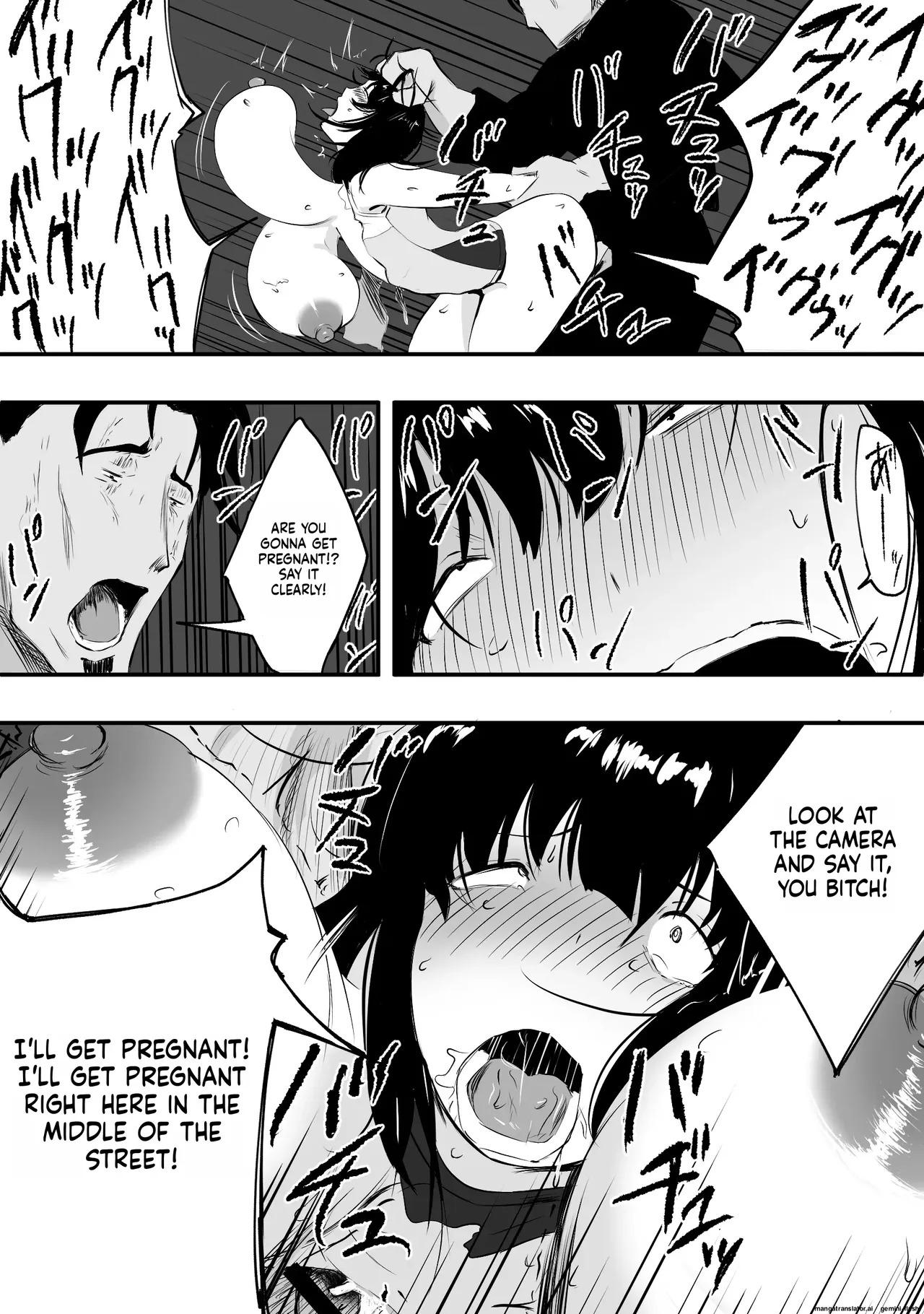 Mama-san—the ace of the volleyball team—has her life ruined by a jock's cock. - Page 46