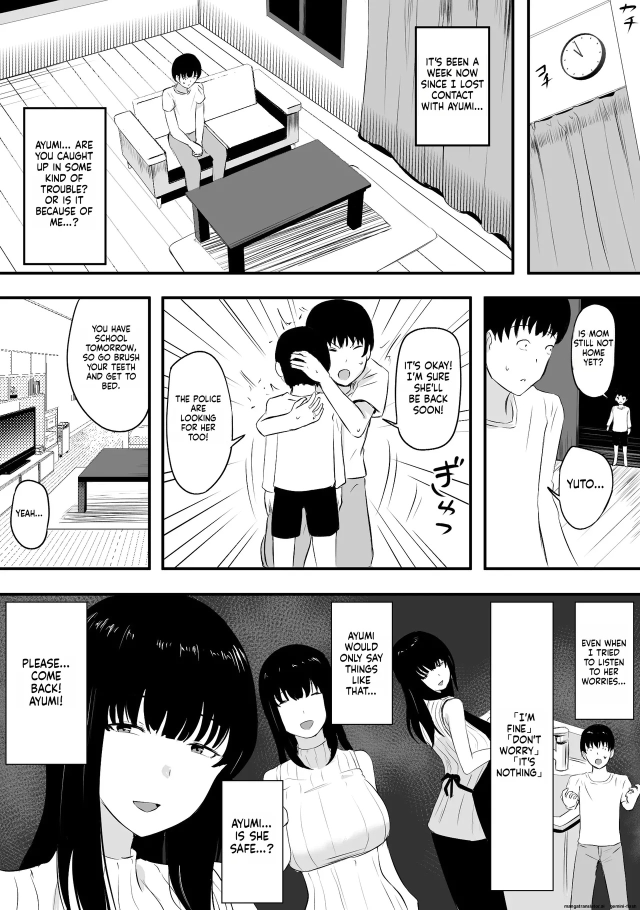 Mama-san—the ace of the volleyball team—has her life ruined by a jock's cock. - Page 52