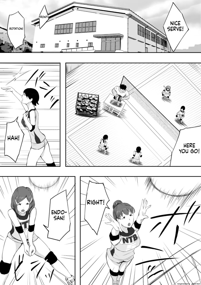 Mama-san—the ace of the volleyball team—has her life ruined by a jock's cock.