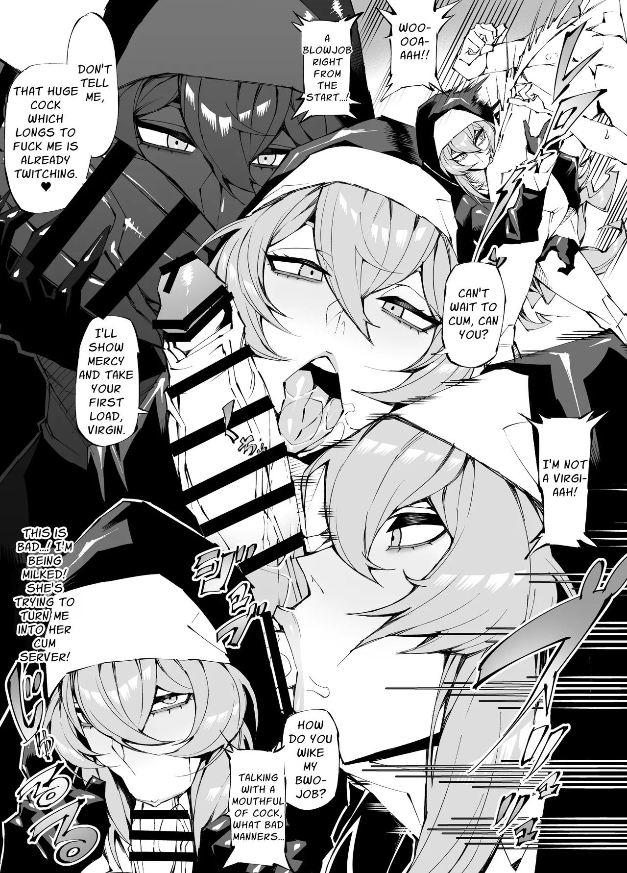 [Yakiniku Tabetei (Pobotto)] Kyokon Tensei -Seiki Shijou Shugi na Isekai ni Tensei shita no de Bakunyuu Bijo to Hame Makuri -Gyaru Amazon & Inran Sister Hen- | Big Dick Reincarnation ~Fuckin' Big Titty Babes in a Genital Supremacism World~ Amazoness & Nun [English] {Penguin Piper} - Page 29