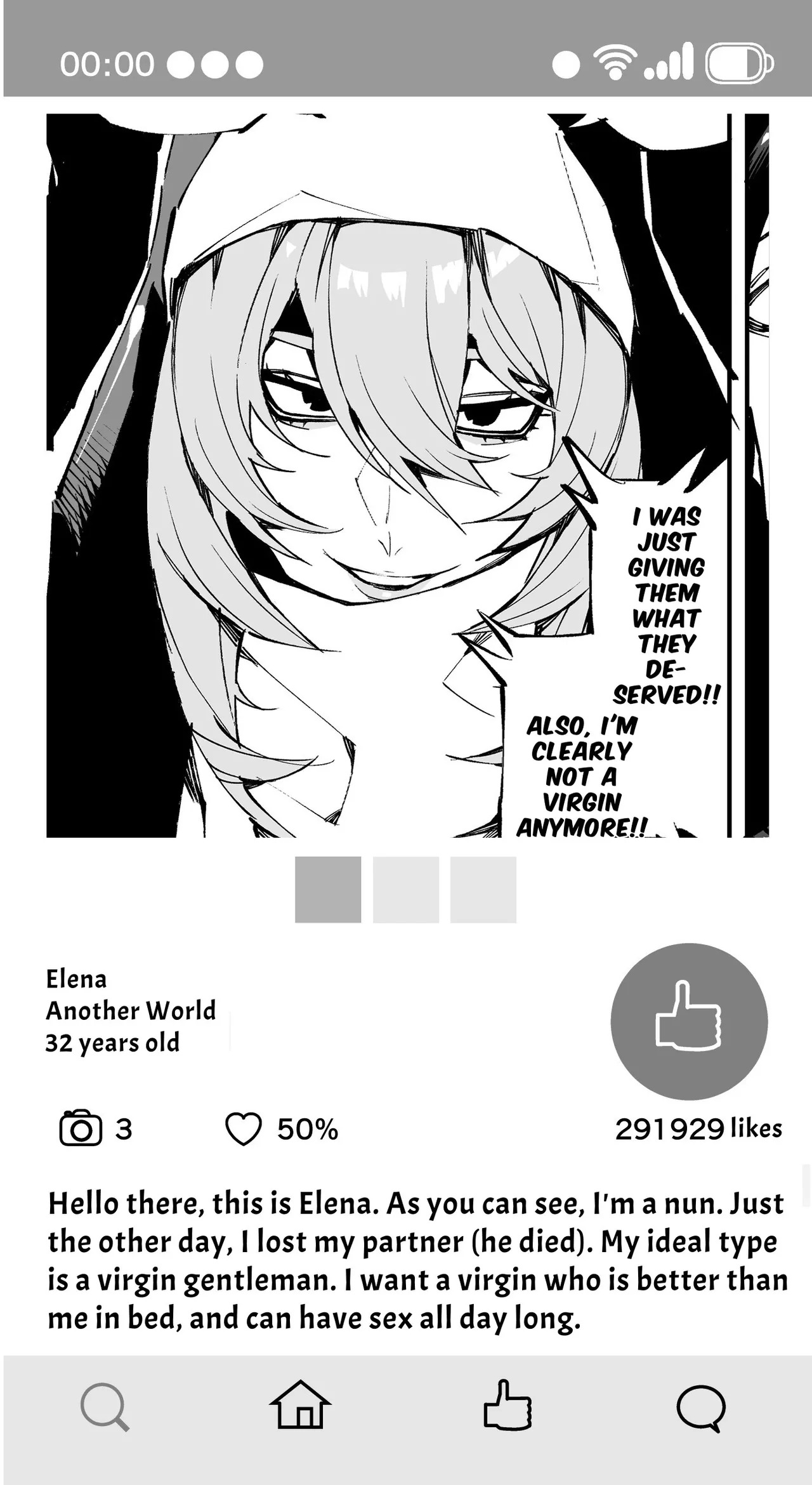 [Yakiniku Tabetei (Pobotto)] Kyokon Tensei -Seiki Shijou Shugi na Isekai ni Tensei shita no de Bakunyuu Bijo to Hame Makuri -Gyaru Amazon & Inran Sister Hen- | Big Dick Reincarnation ~Fuckin' Big Titty Babes in a Genital Supremacism World~ Amazoness & Nun [English] {Penguin Piper} - Page 37