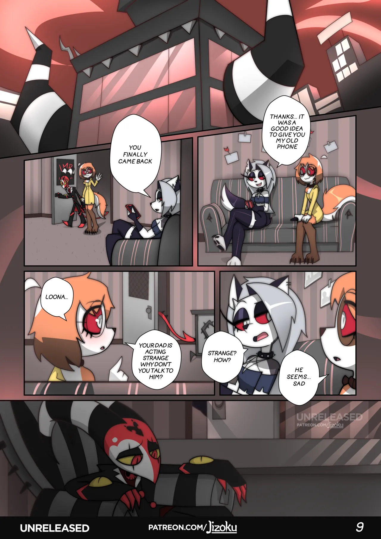 [Jizoku] A Night With Loona 3 (Ongoing) - Page 11