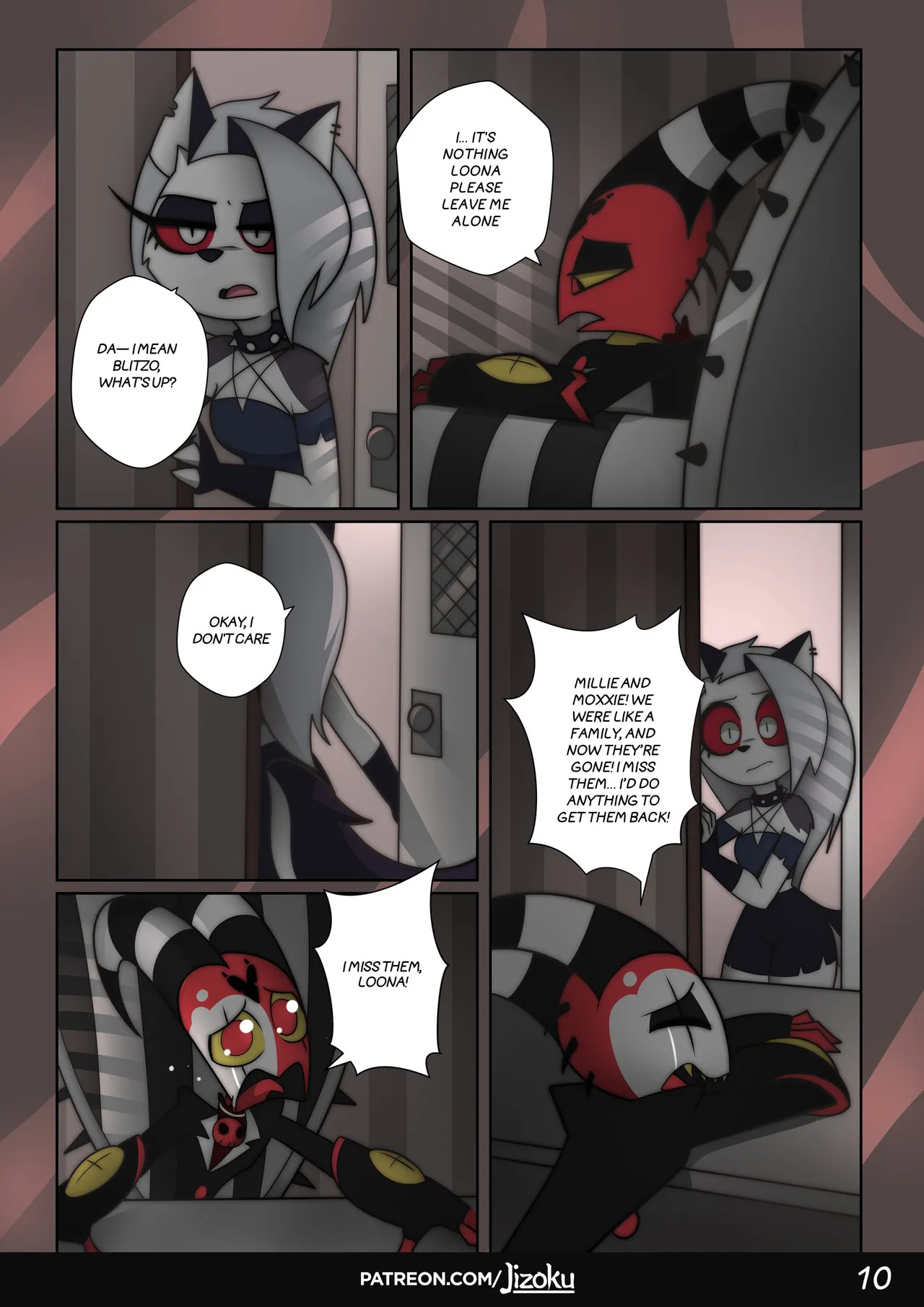 [Jizoku] A Night With Loona 3 (Ongoing) - Page 12