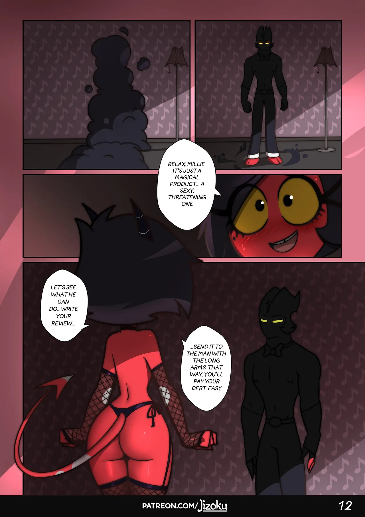 [Jizoku] A Night With Loona 3 (Ongoing) - Page 14