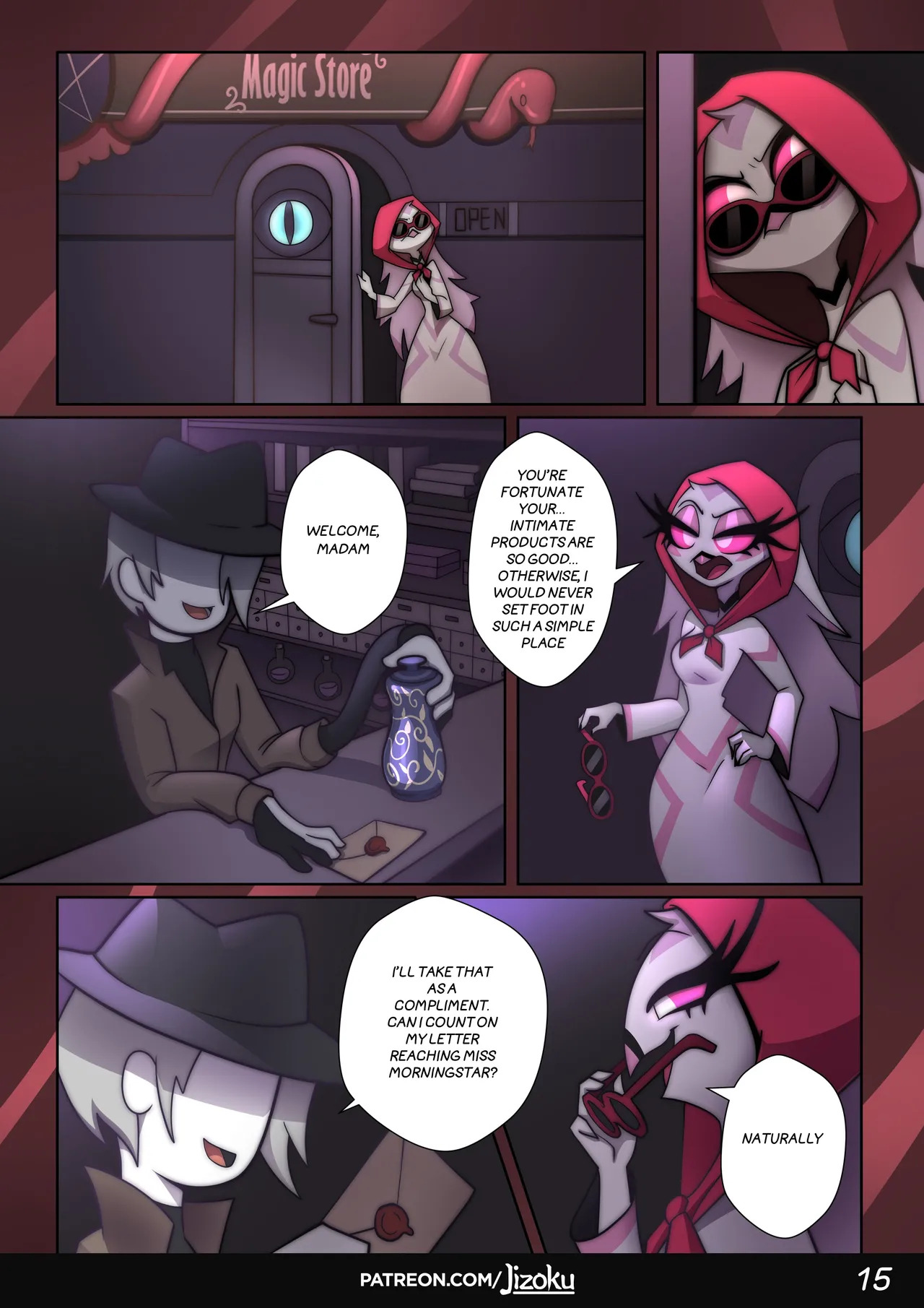 [Jizoku] A Night With Loona 3 (Ongoing) - Page 17
