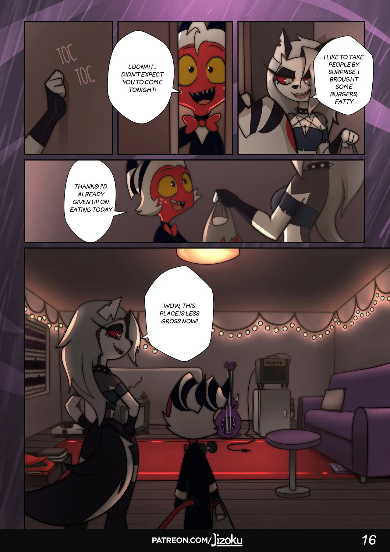 [Jizoku] A Night With Loona 3 (Ongoing) - Page 18