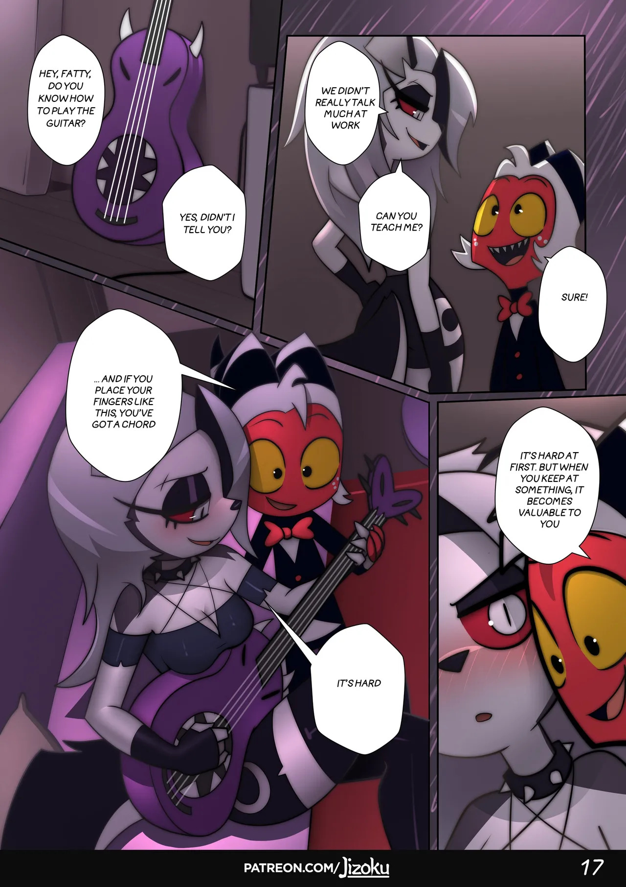 [Jizoku] A Night With Loona 3 (Ongoing) - Page 19