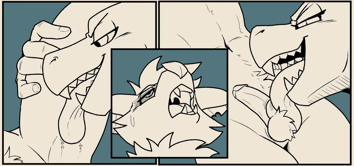 [60PercentScalie] Bath Time - Page 12