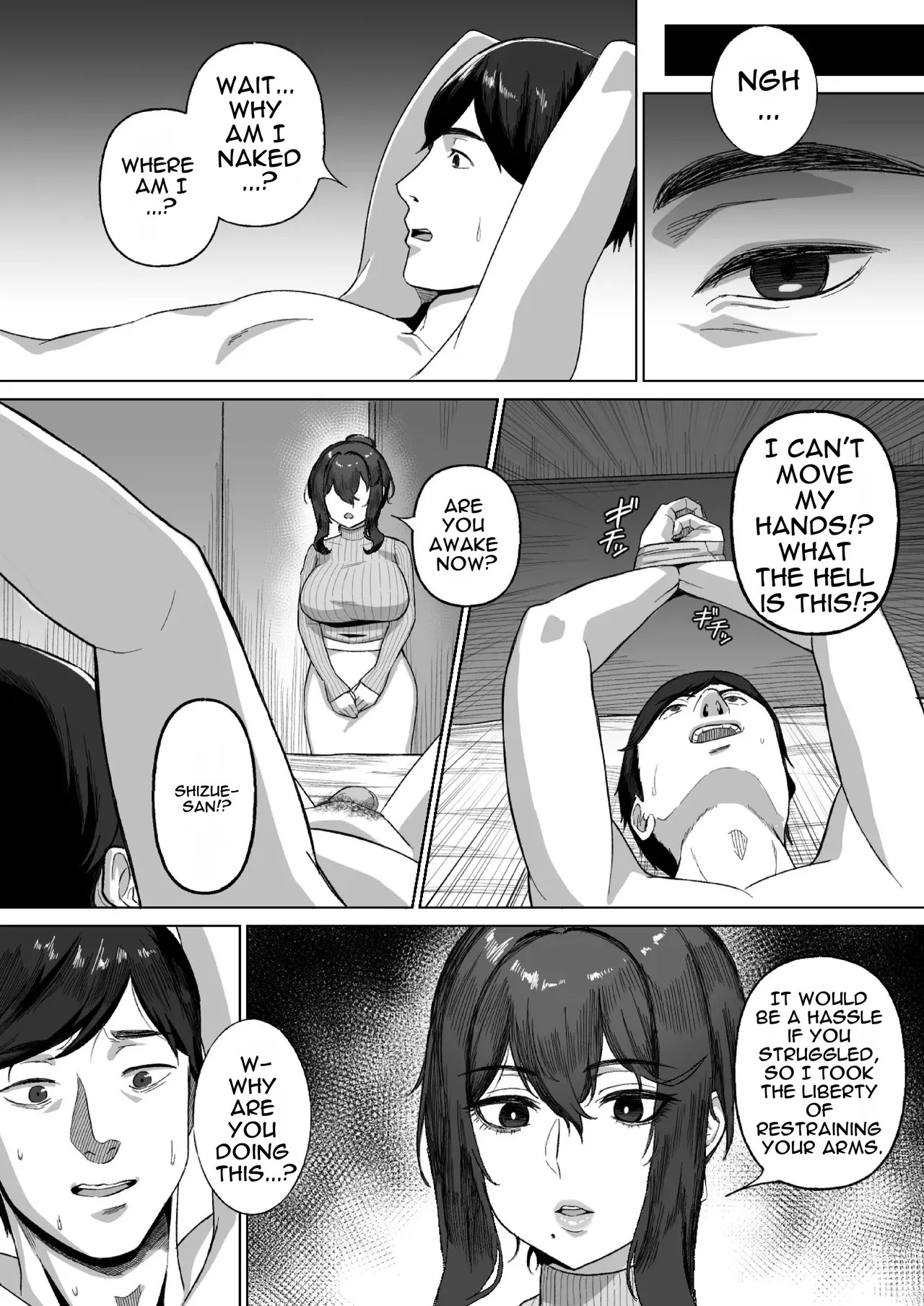 [Ore no Sasakure (Gamogamo)] Otonari no Downer Oyako ni Shiboritorareru Hanashi [English] - Page 9