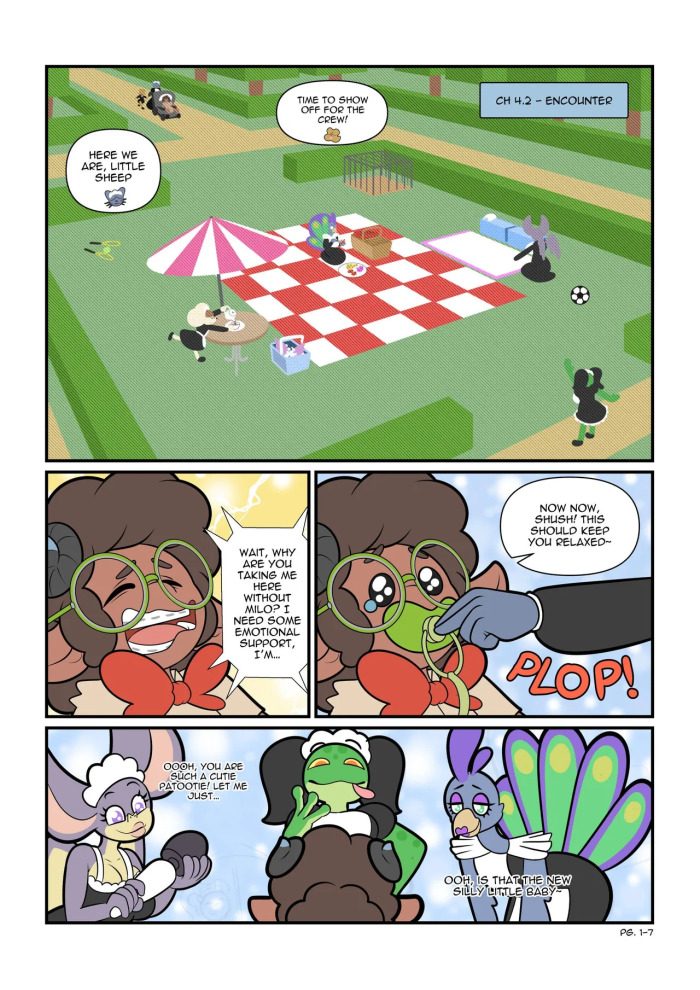 [Sheepl (EvilSheepl/Thesheepl)] Comic: Chapter 4.2 - Encounter