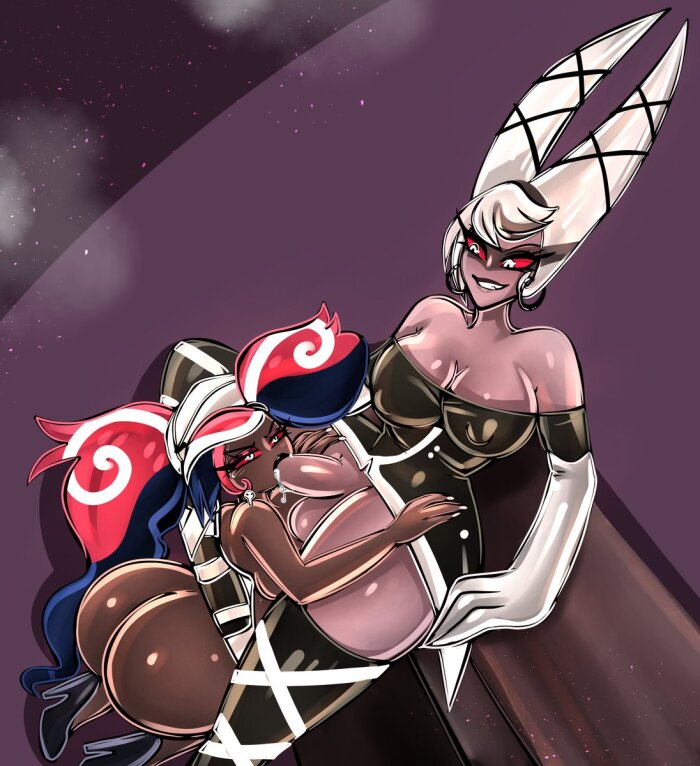 [Bitter] Velvette x Carmilla (Hazbin Hotel)