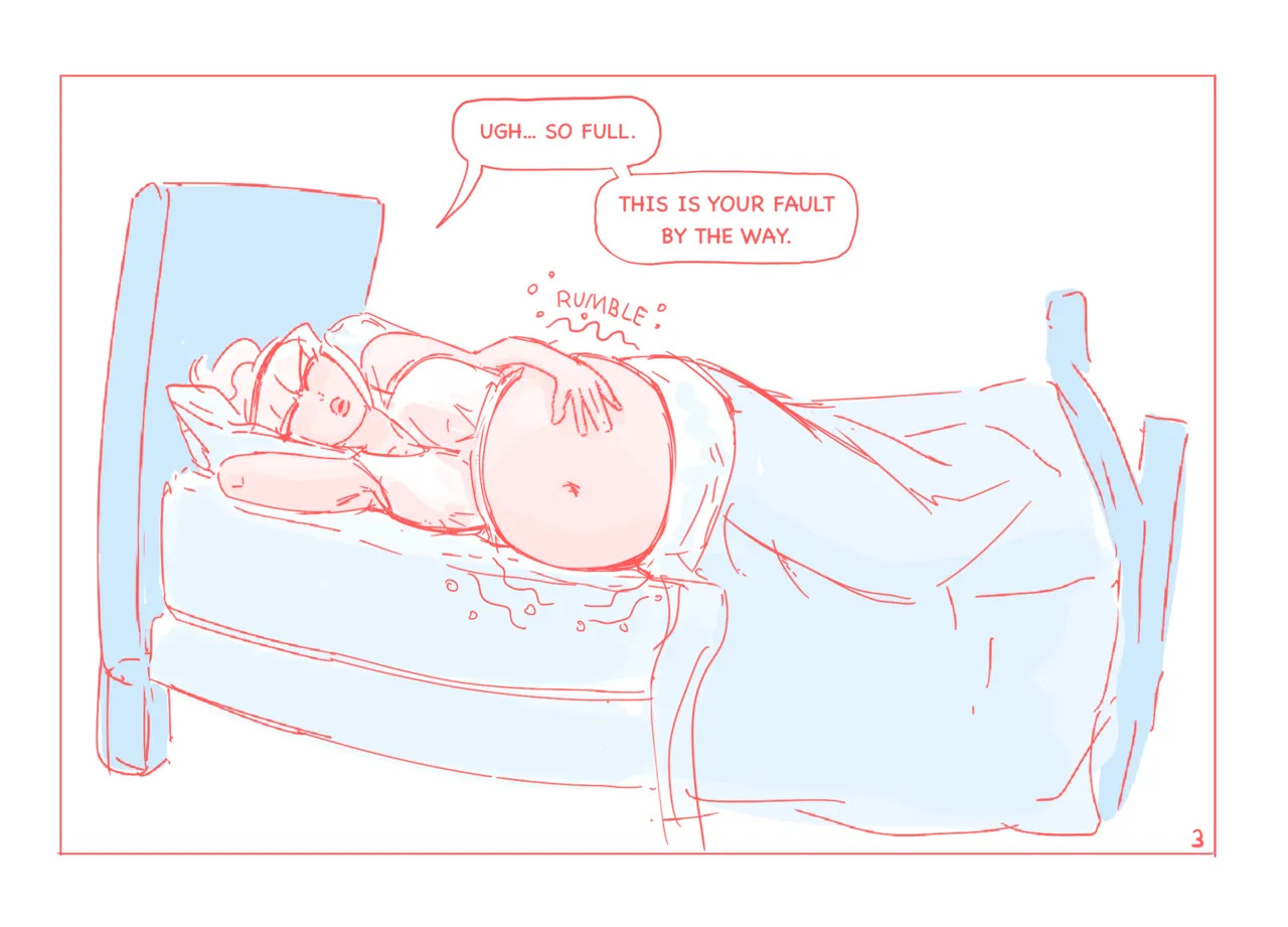 [Thickerwasp] Cassandra's Weight Gain - Page 14