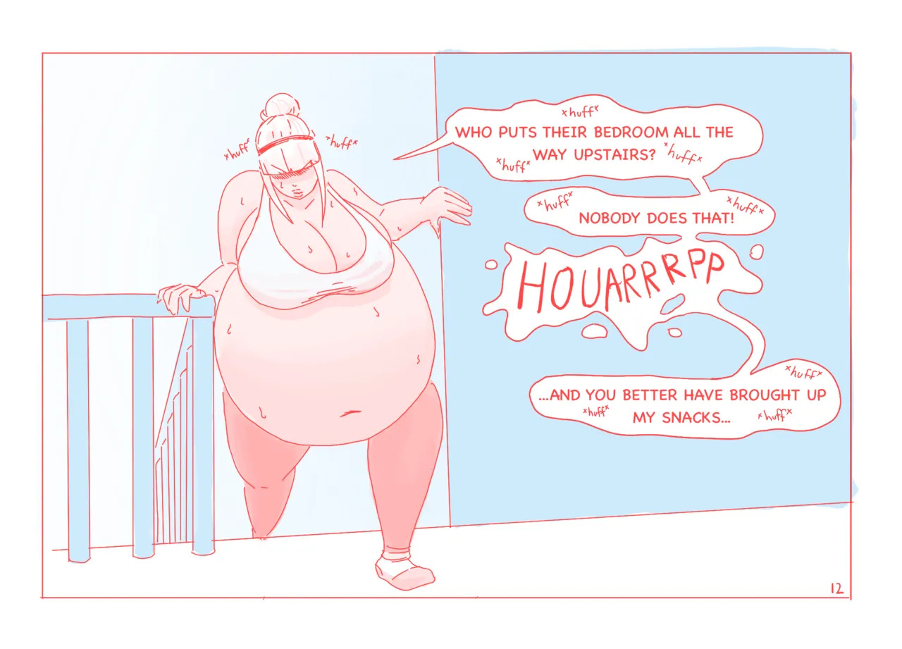[Thickerwasp] Cassandra's Weight Gain - Page 9