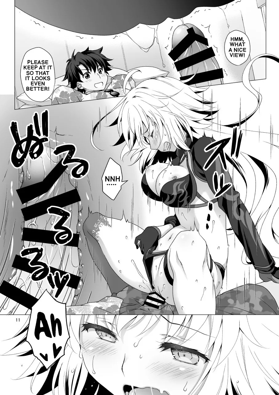 [Marimo-ya (Mori Marimo)] CHALDEA GIRLS COLLECTION Jeanne Alter Continuous Orgasms Through the Command Spells (FateGrand Order) [Digital] (English) - Page 10