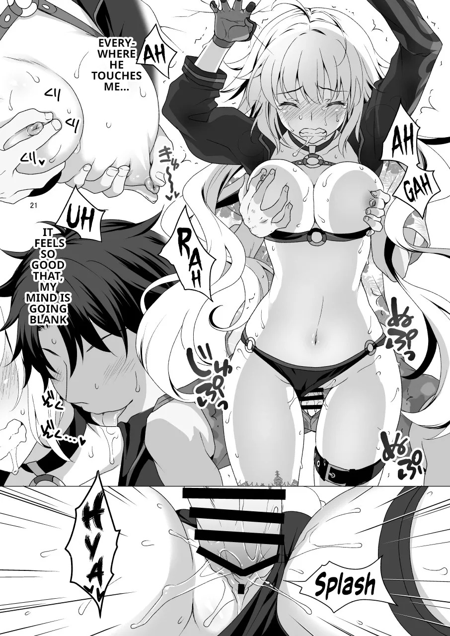[Marimo-ya (Mori Marimo)] CHALDEA GIRLS COLLECTION Jeanne Alter Continuous Orgasms Through the Command Spells (FateGrand Order) [Digital] (English) - Page 20
