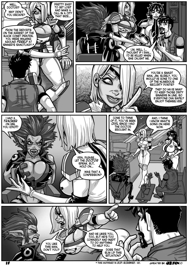 [Obyan] Black Comet Pirates: Climax (ongoing) - Page 16