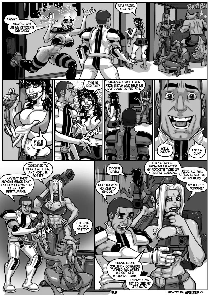 [Obyan] Black Comet Pirates: Climax (ongoing) - Page 55