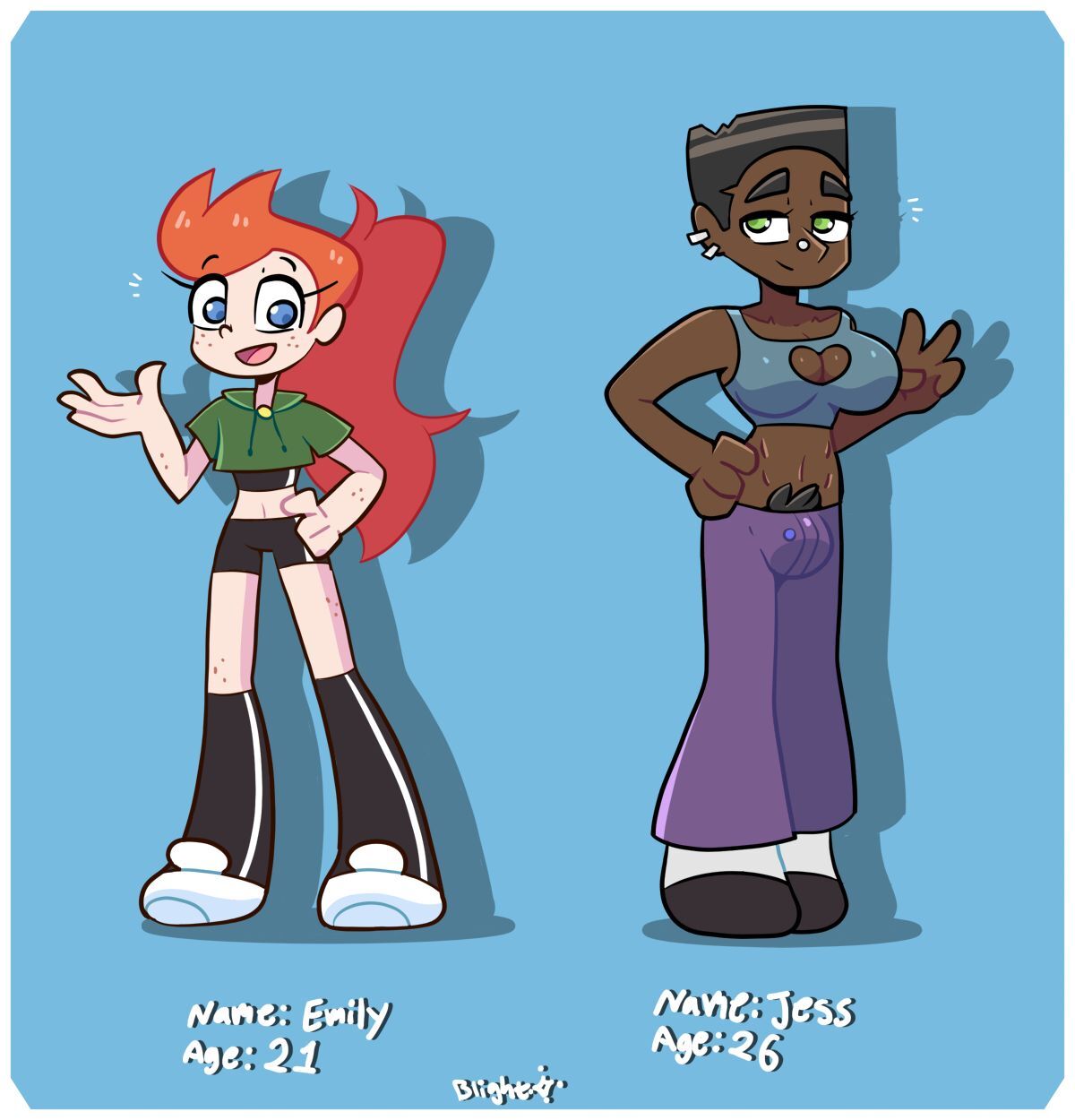 [BlightStarEro] Emily & Jess (OC) - Page 56