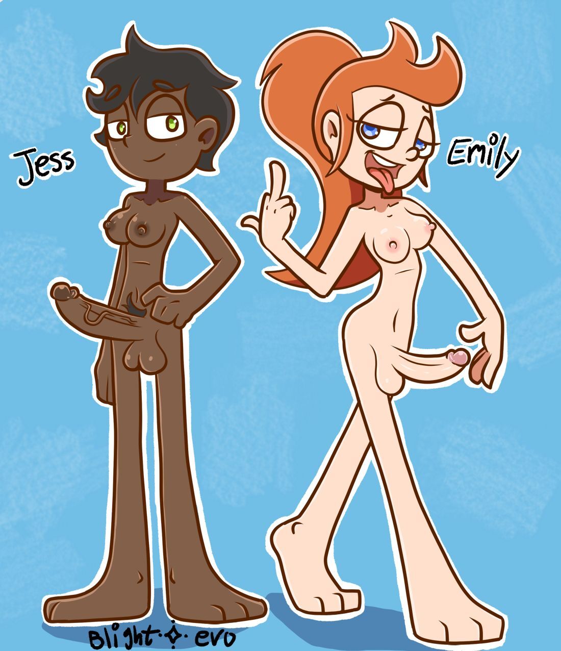 [BlightStarEro] Emily & Jess (OC) - Page 9