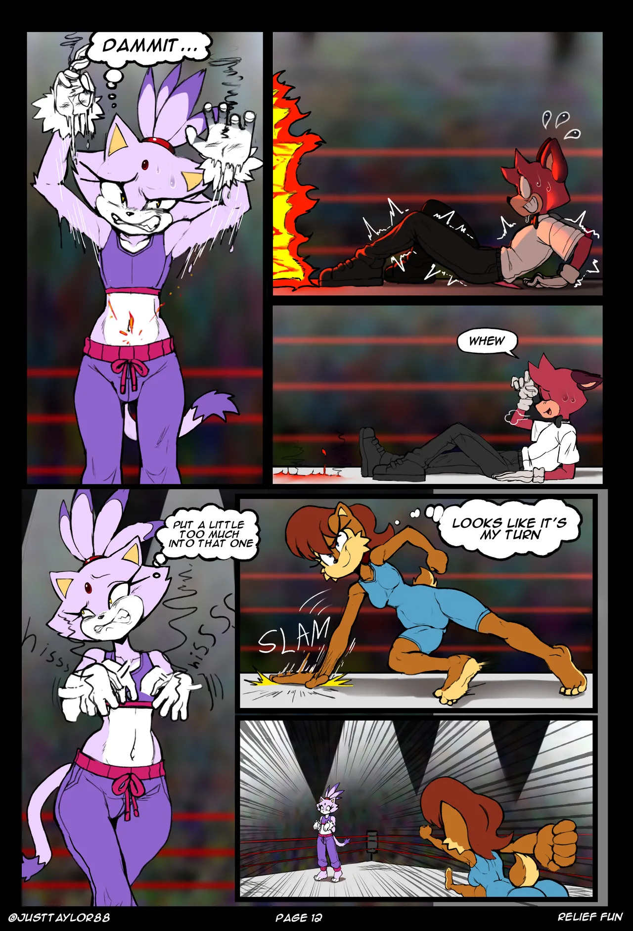 [JustTaylor (Natethecat24/TaylorTheFox24)] Relief Fun (Ongoing) - Page 11