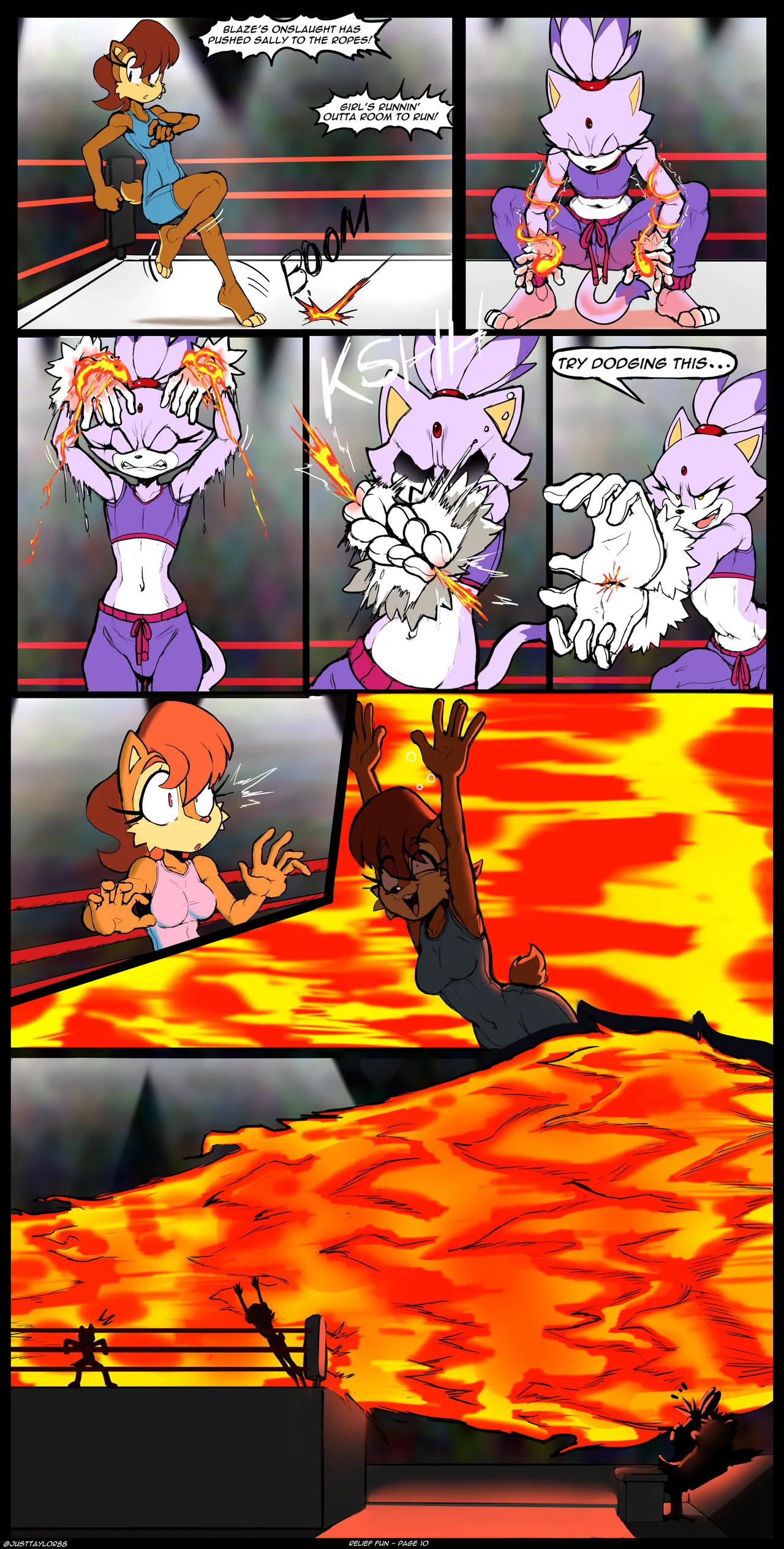 [JustTaylor (Natethecat24/TaylorTheFox24)] Relief Fun (Ongoing) - Page 13