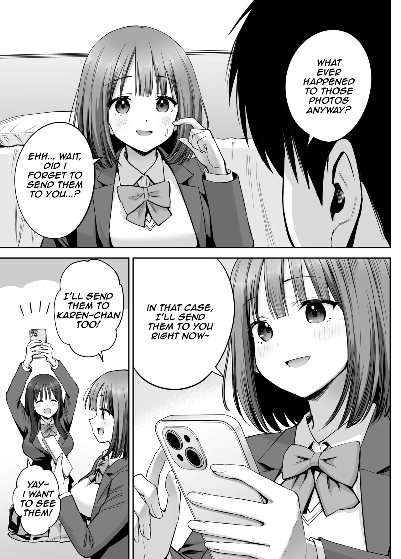 [Honshiro Nikori] Ura Aka Joshi no Jidori Ero Gosoushin | A Girl with a Secret-Account Accidentally Sends a Lewd Selfie [Digital] [English] - Page 12