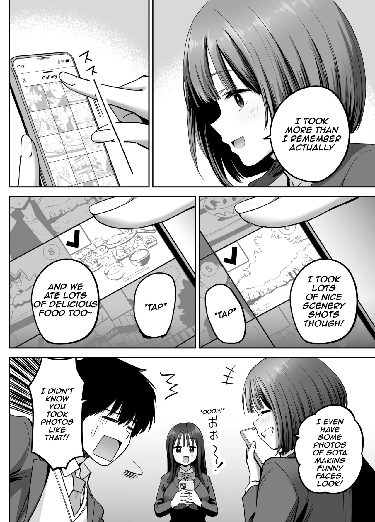 [Honshiro Nikori] Ura Aka Joshi no Jidori Ero Gosoushin | A Girl with a Secret-Account Accidentally Sends a Lewd Selfie [Digital] [English] - Page 13
