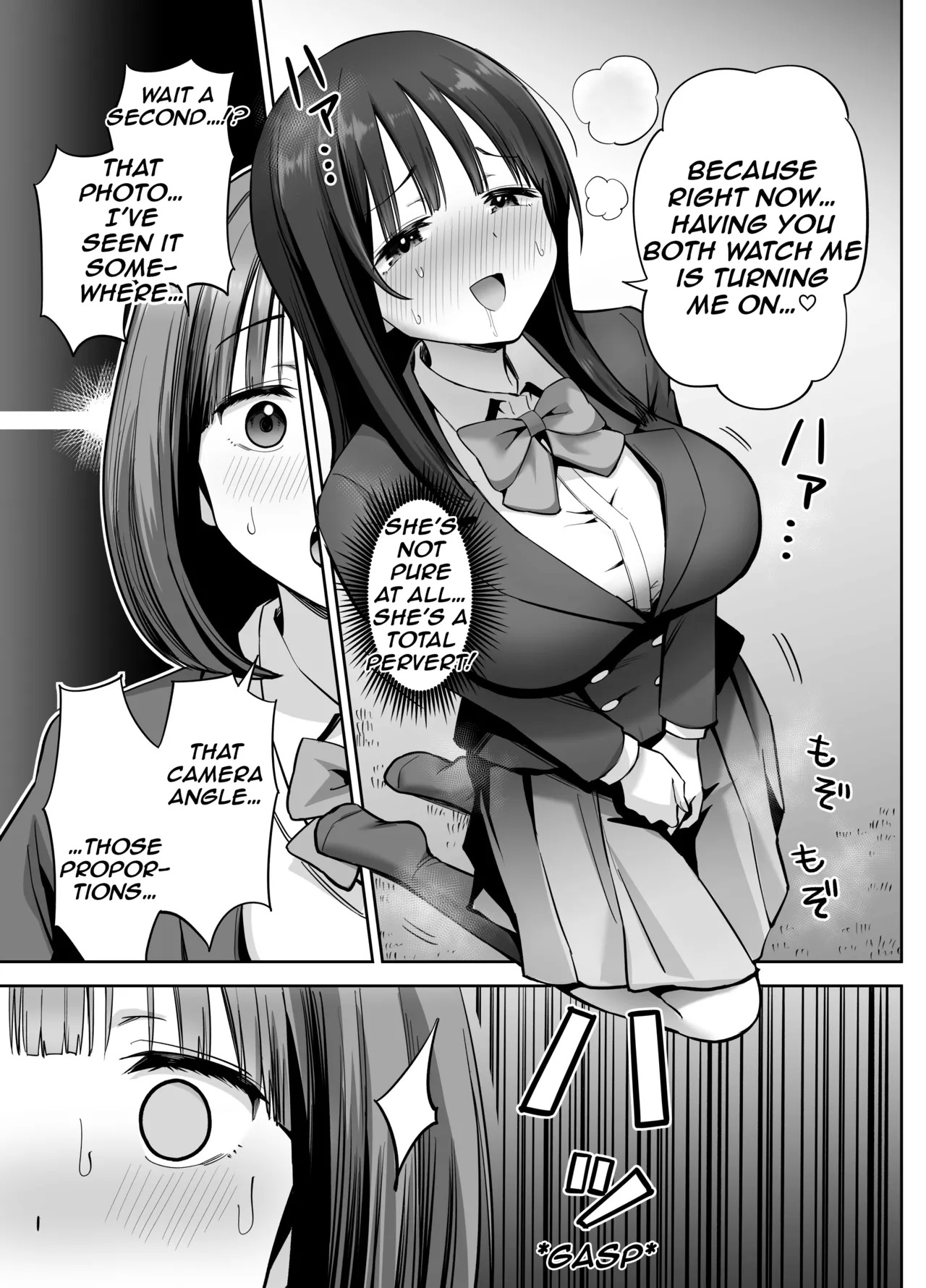 [Honshiro Nikori] Ura Aka Joshi no Jidori Ero Gosoushin | A Girl with a Secret-Account Accidentally Sends a Lewd Selfie [Digital] [English] - Page 20