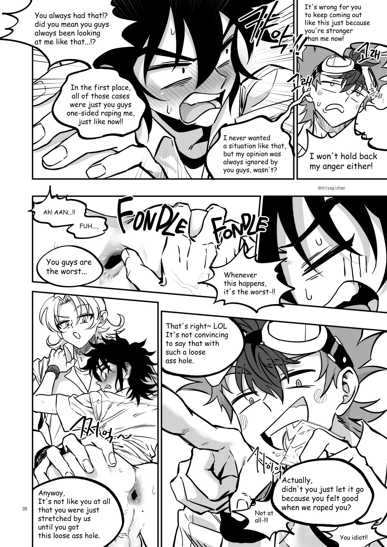 [Chiyagi] TATAYU (Digimon Xros Wars) [English] - Page 34