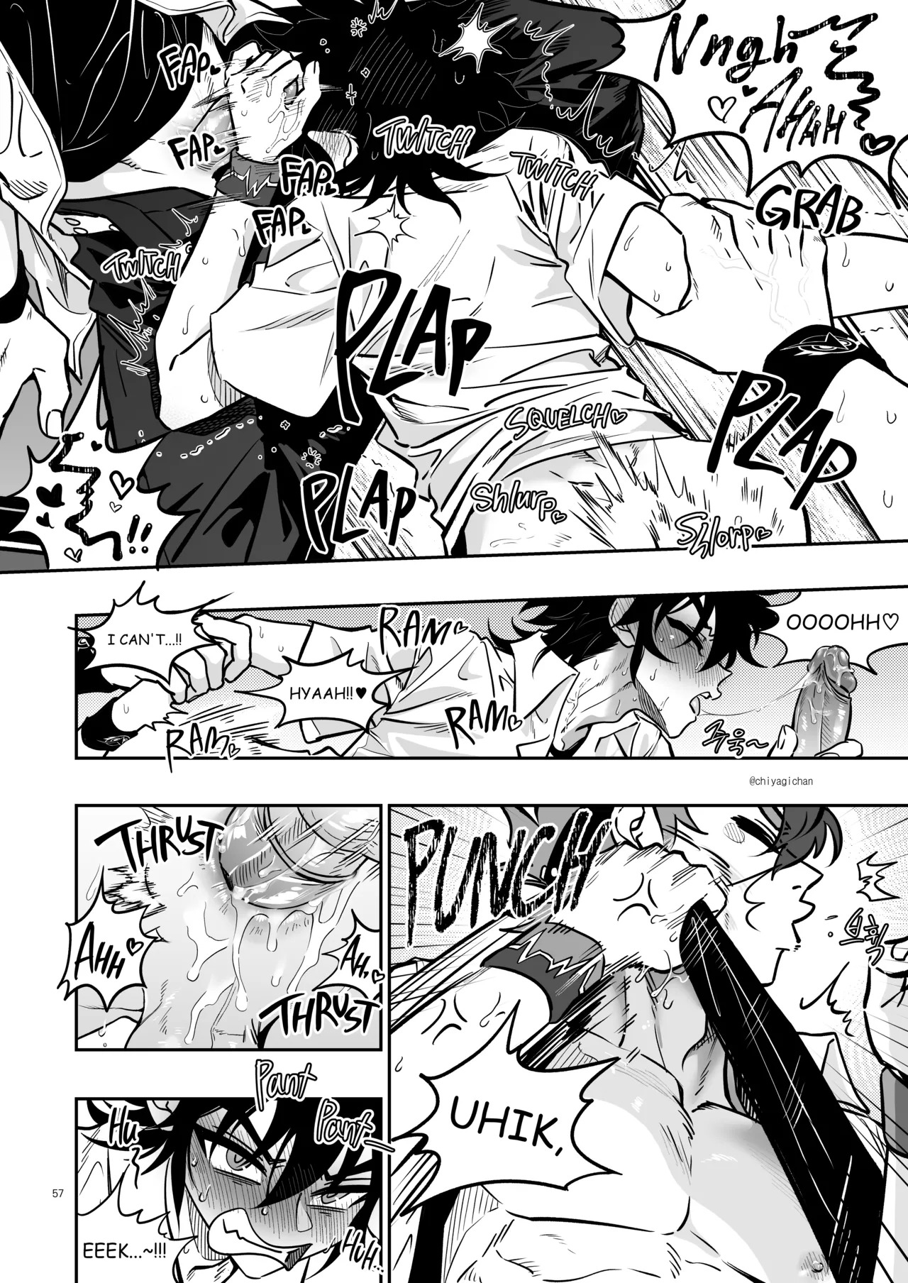 [Chiyagi] TATAYU (Digimon Xros Wars) [English] - Page 56