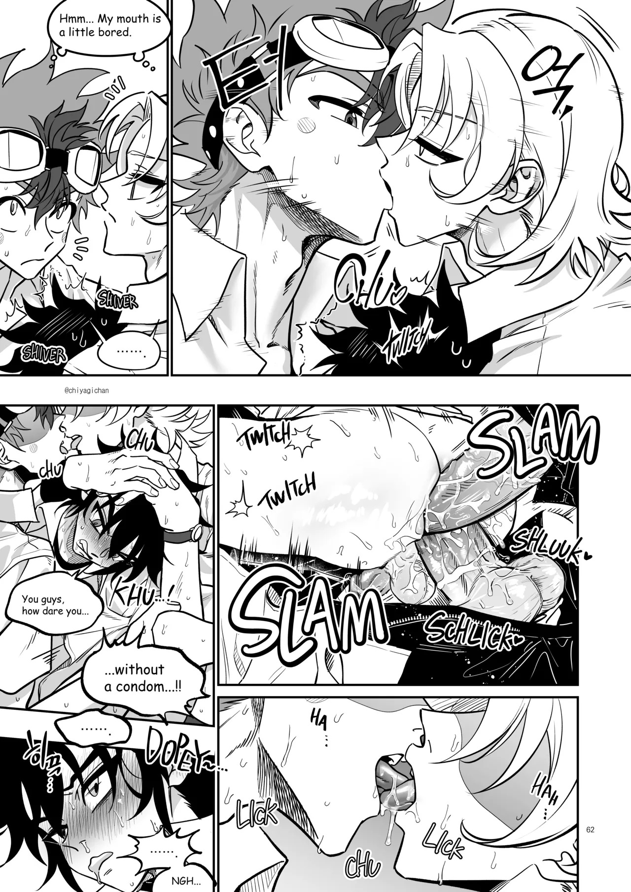 [Chiyagi] TATAYU (Digimon Xros Wars) [English] - Page 61