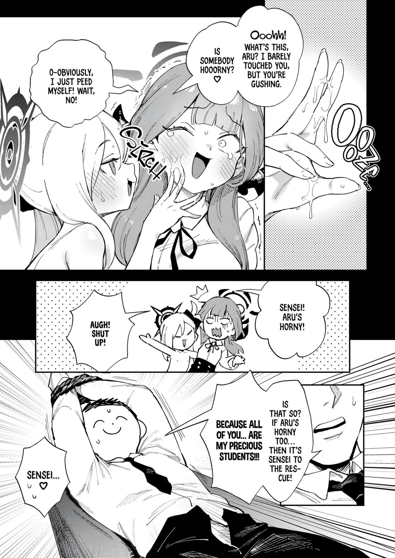 [Chouzankai (TER)] Sensei to Seito no Kankei tte Konna ni mo Open nanoo!? | Sensei's Office After Hours (Blue Archive) [English] [Summer Salt] [Decensored] [Digital] - Page 12