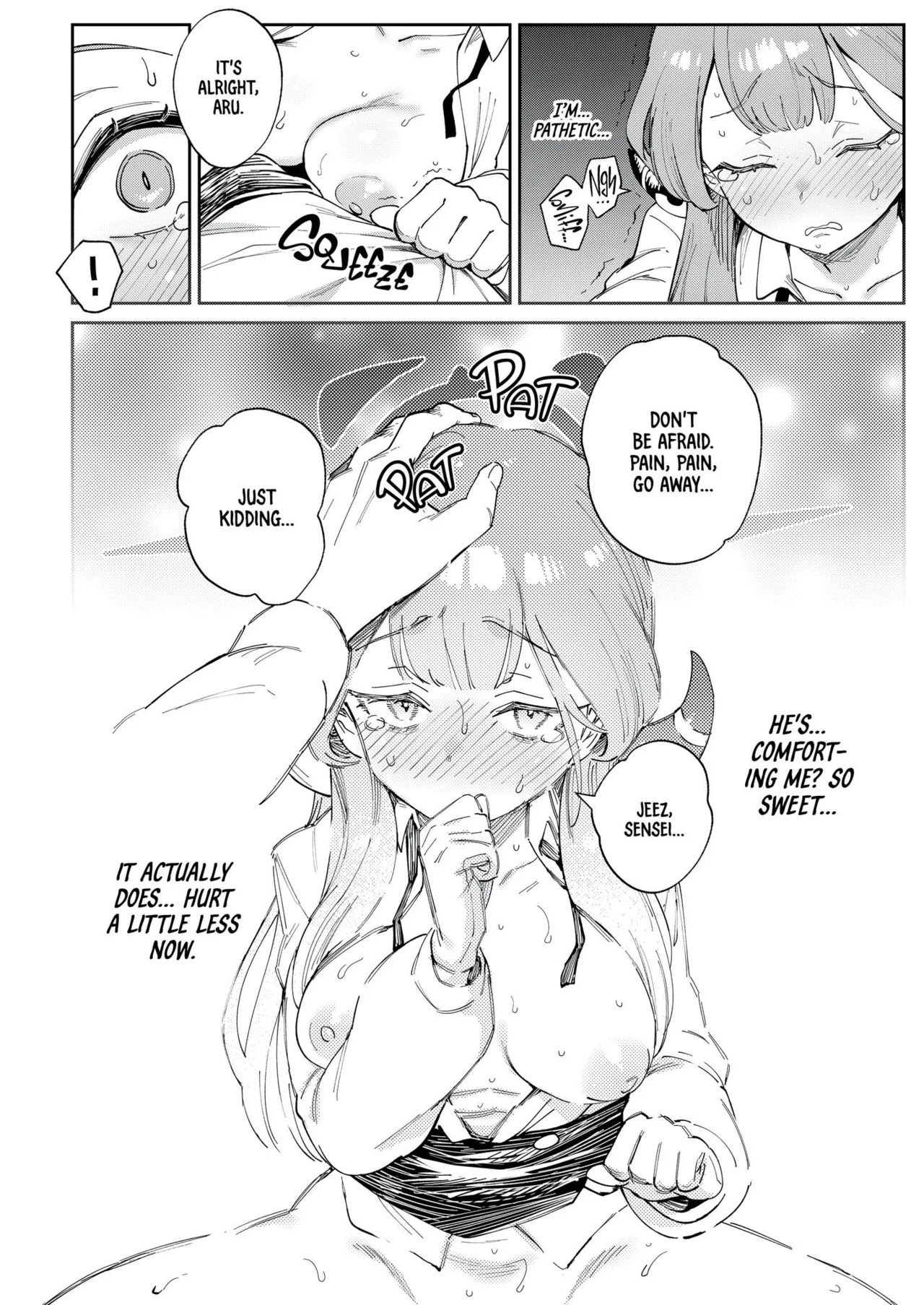 [Chouzankai (TER)] Sensei to Seito no Kankei tte Konna ni mo Open nanoo!? | Sensei's Office After Hours (Blue Archive) [English] [Summer Salt] [Decensored] [Digital] - Page 15