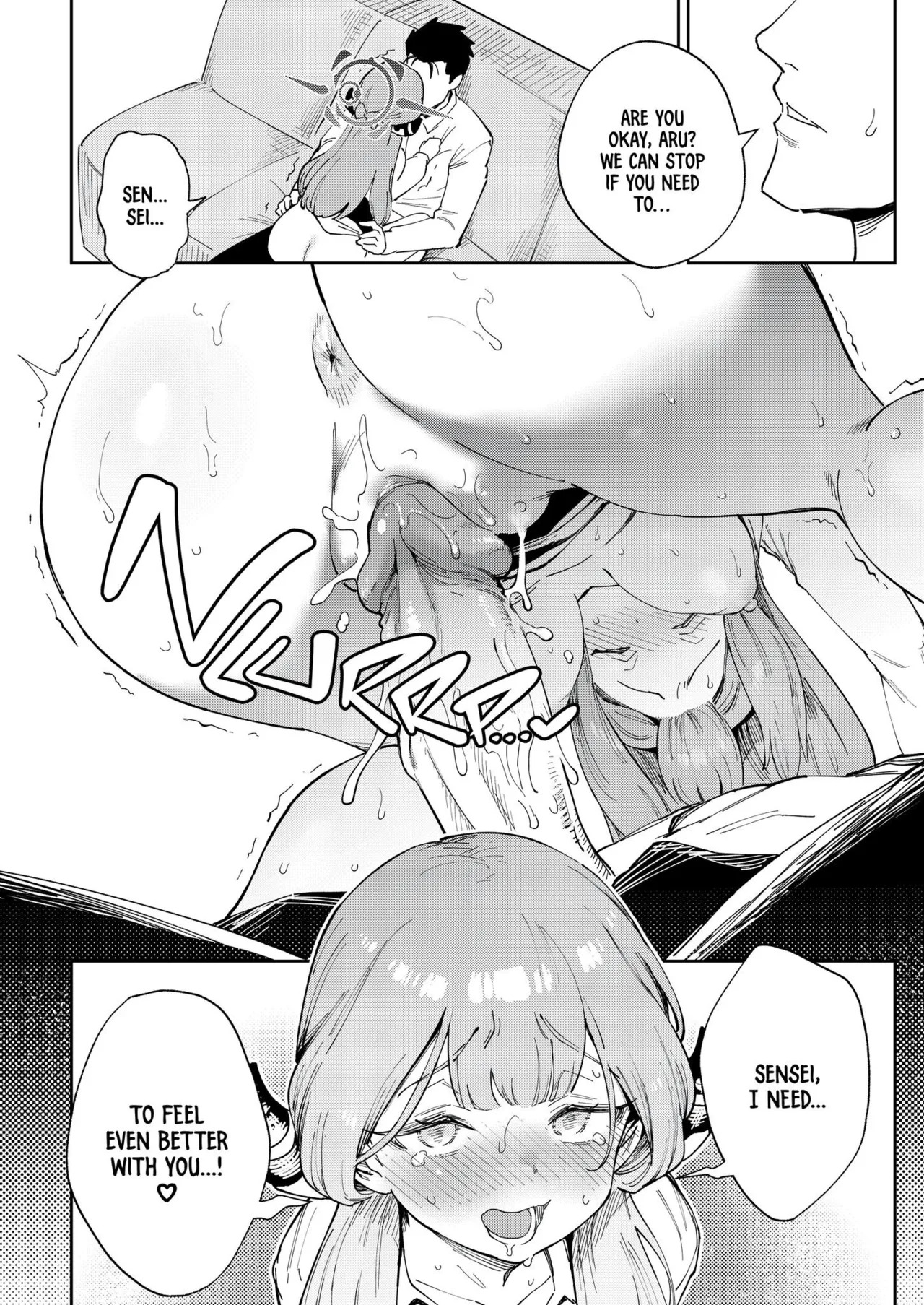 [Chouzankai (TER)] Sensei to Seito no Kankei tte Konna ni mo Open nanoo!? | Sensei's Office After Hours (Blue Archive) [English] [Summer Salt] [Decensored] [Digital] - Page 17